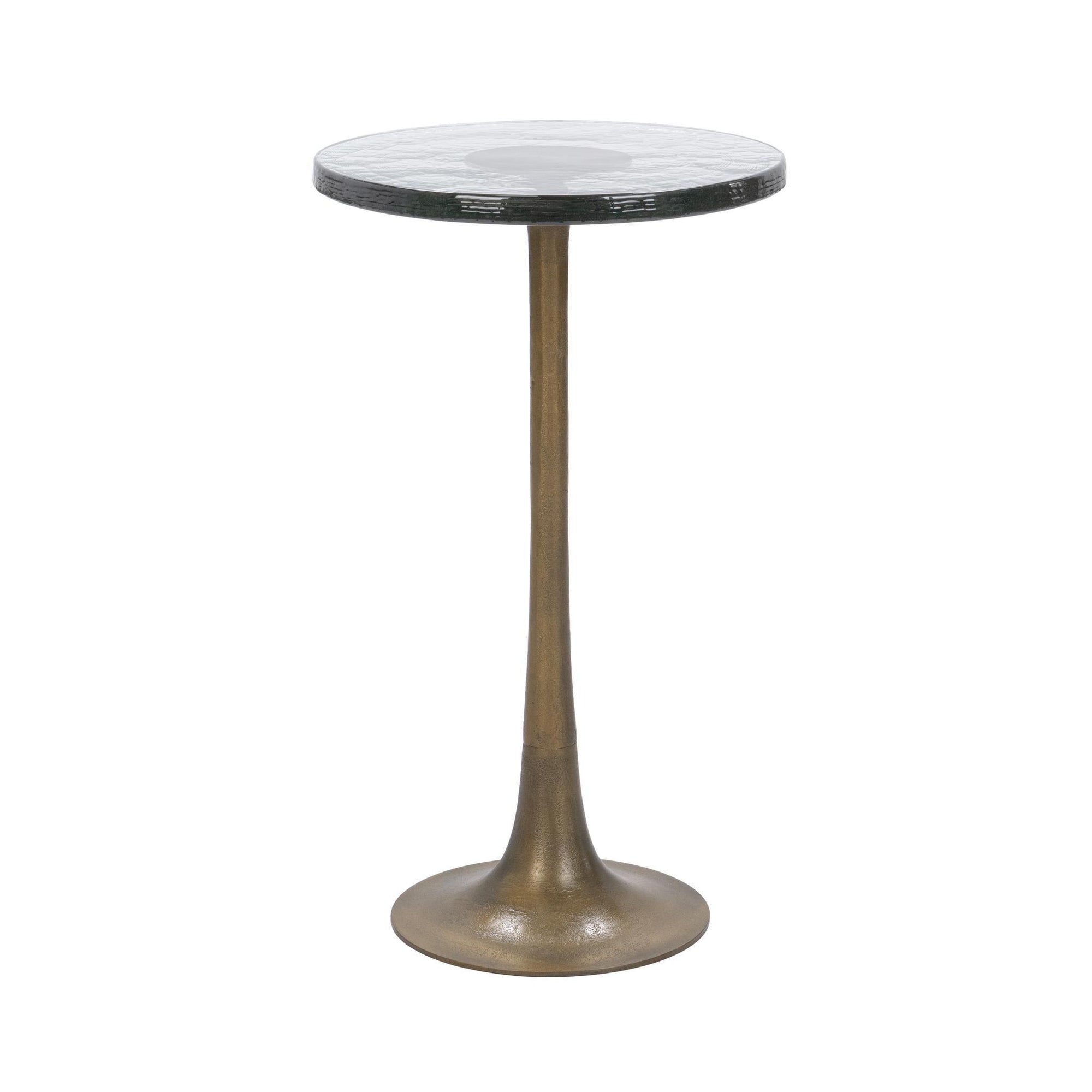 Fabiana Accent Table - Brass