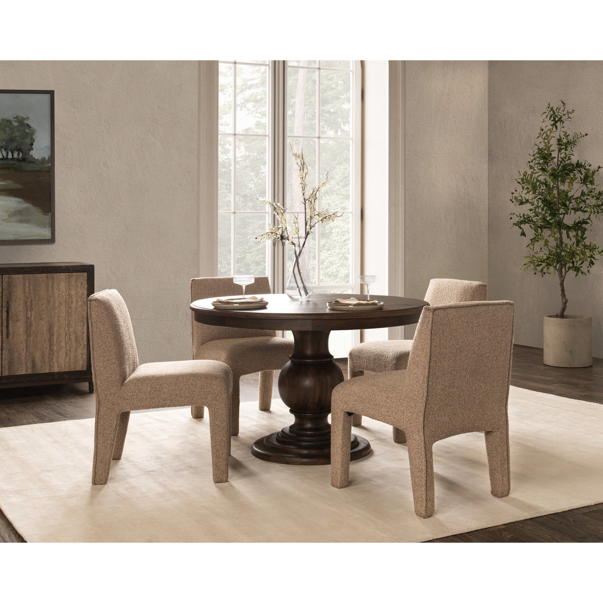 Brookside 48" Round Dining Table