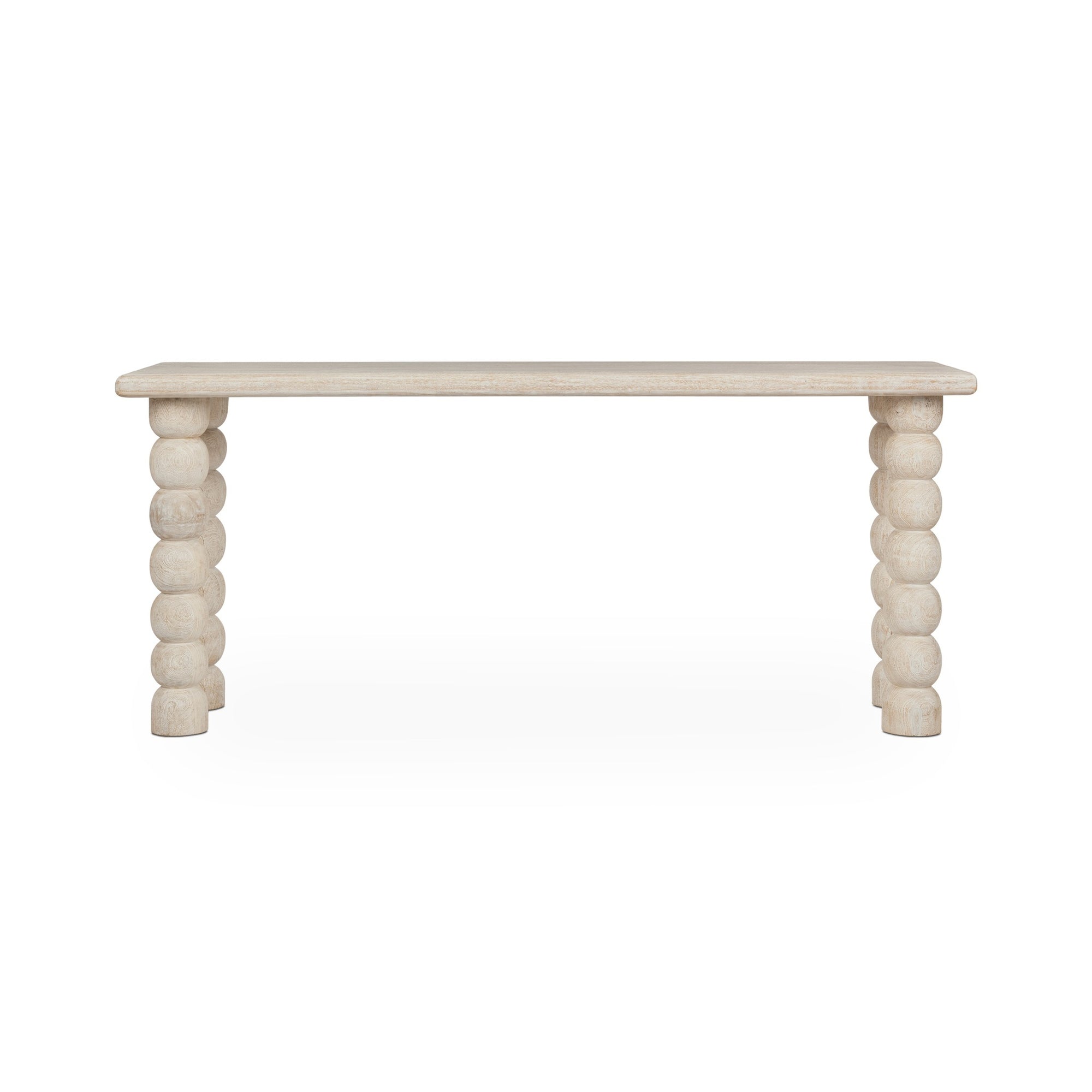 Adir Solid Wood Rectangle Console Table
