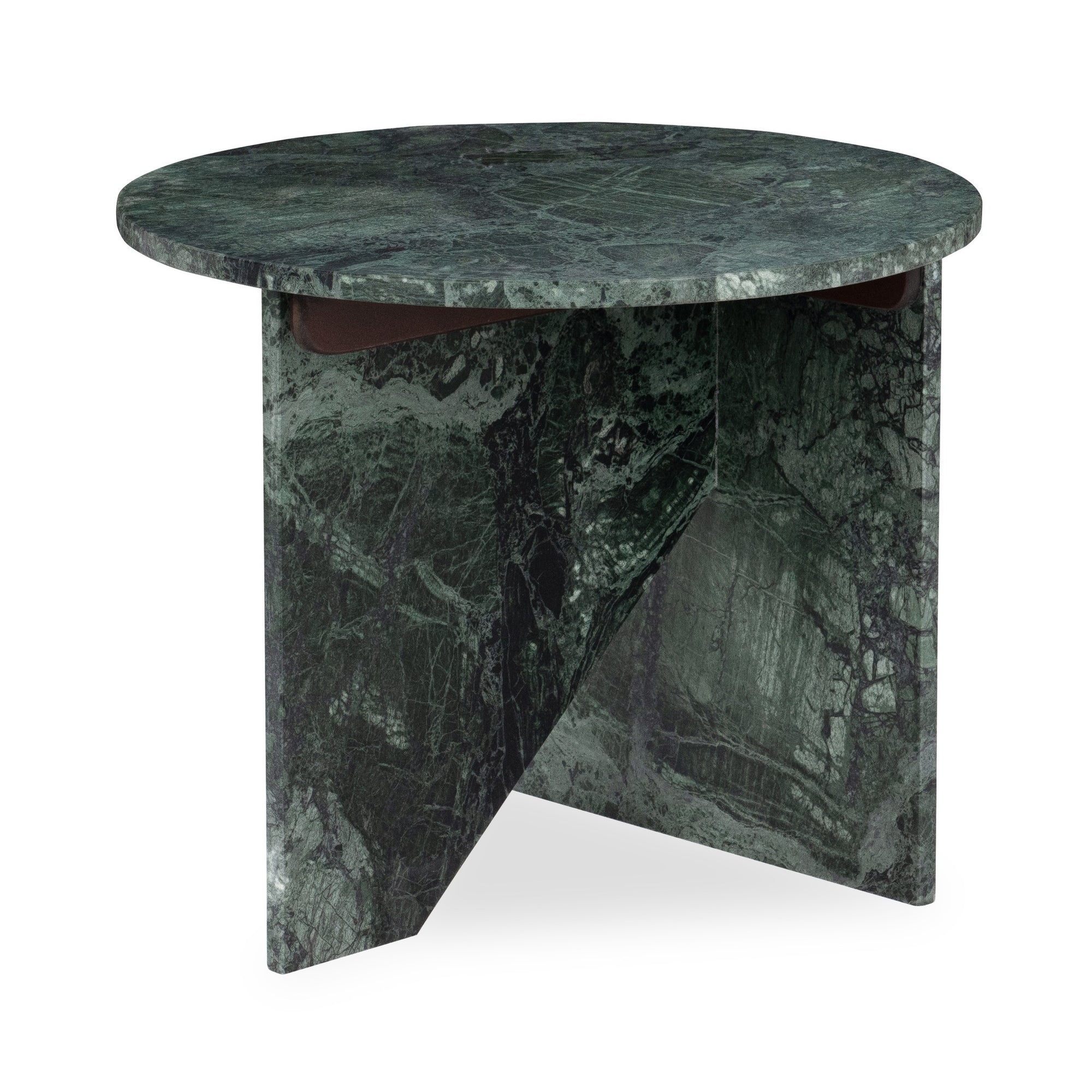 Briley Marble Round Accent Table Large