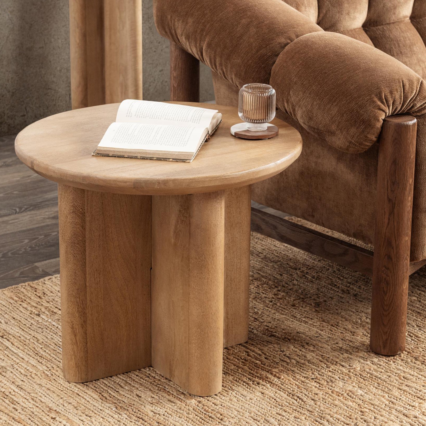 Montengo End Table - Natural Maple