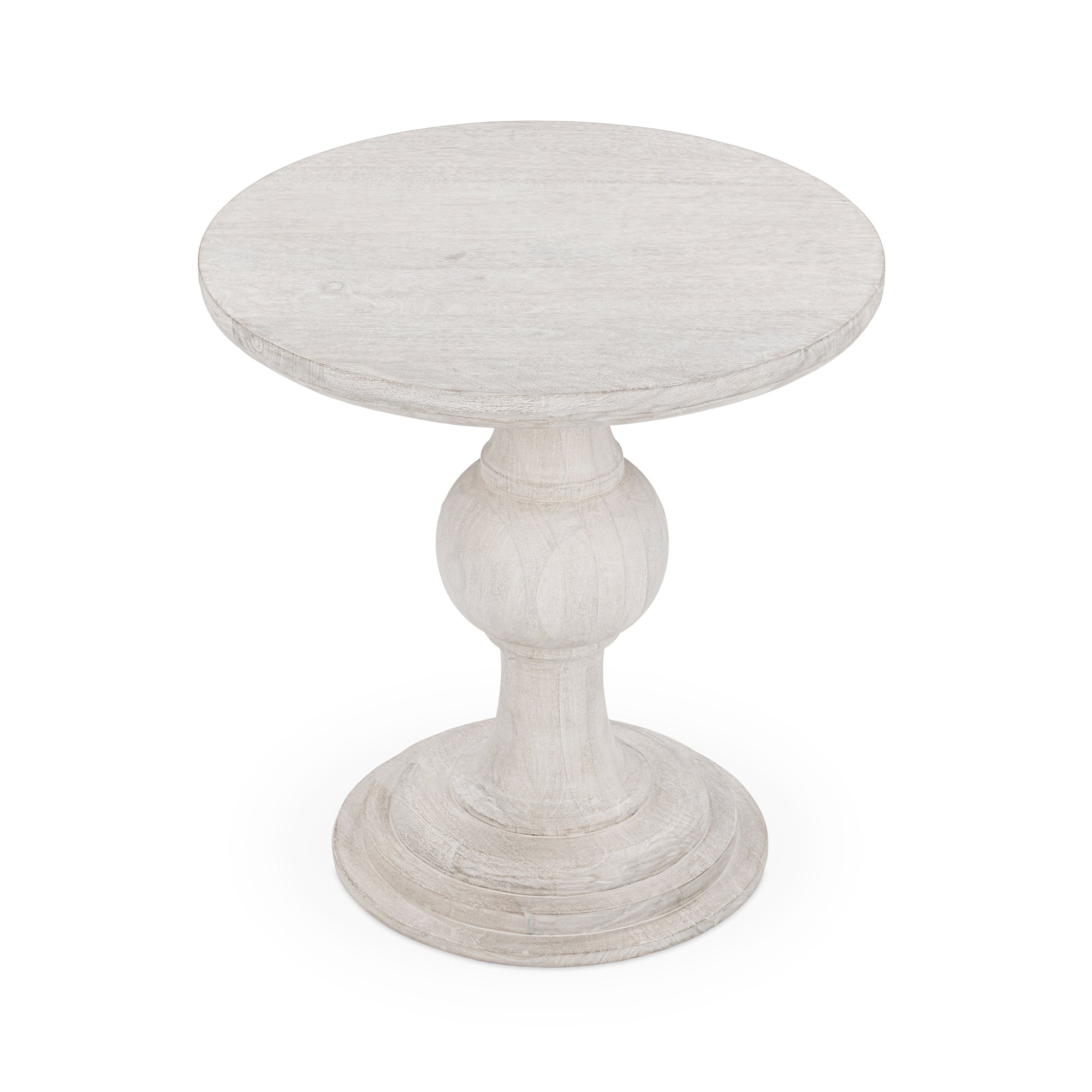 Hera End Table - Creamwood