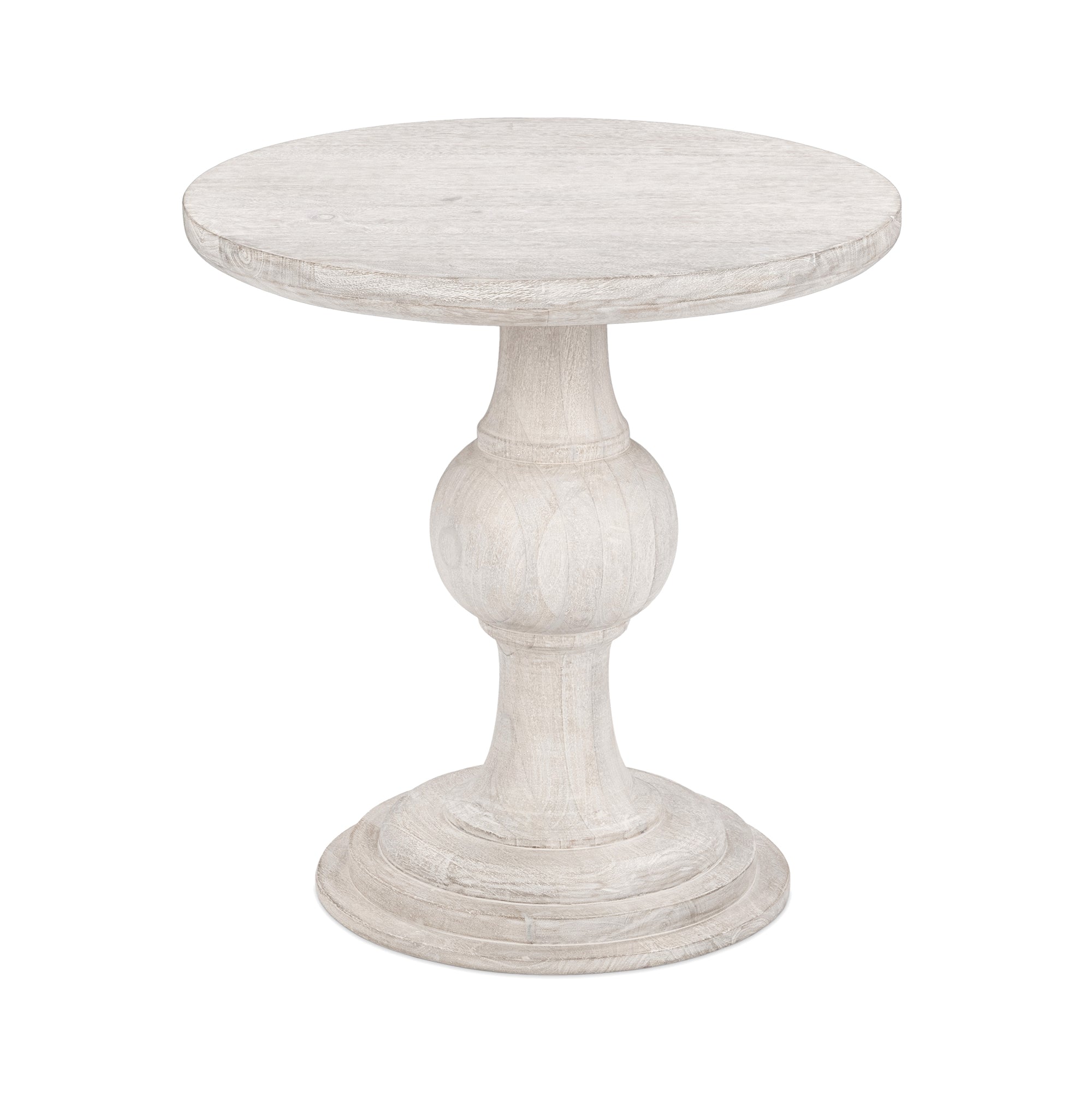 Hera End Table - Creamwood