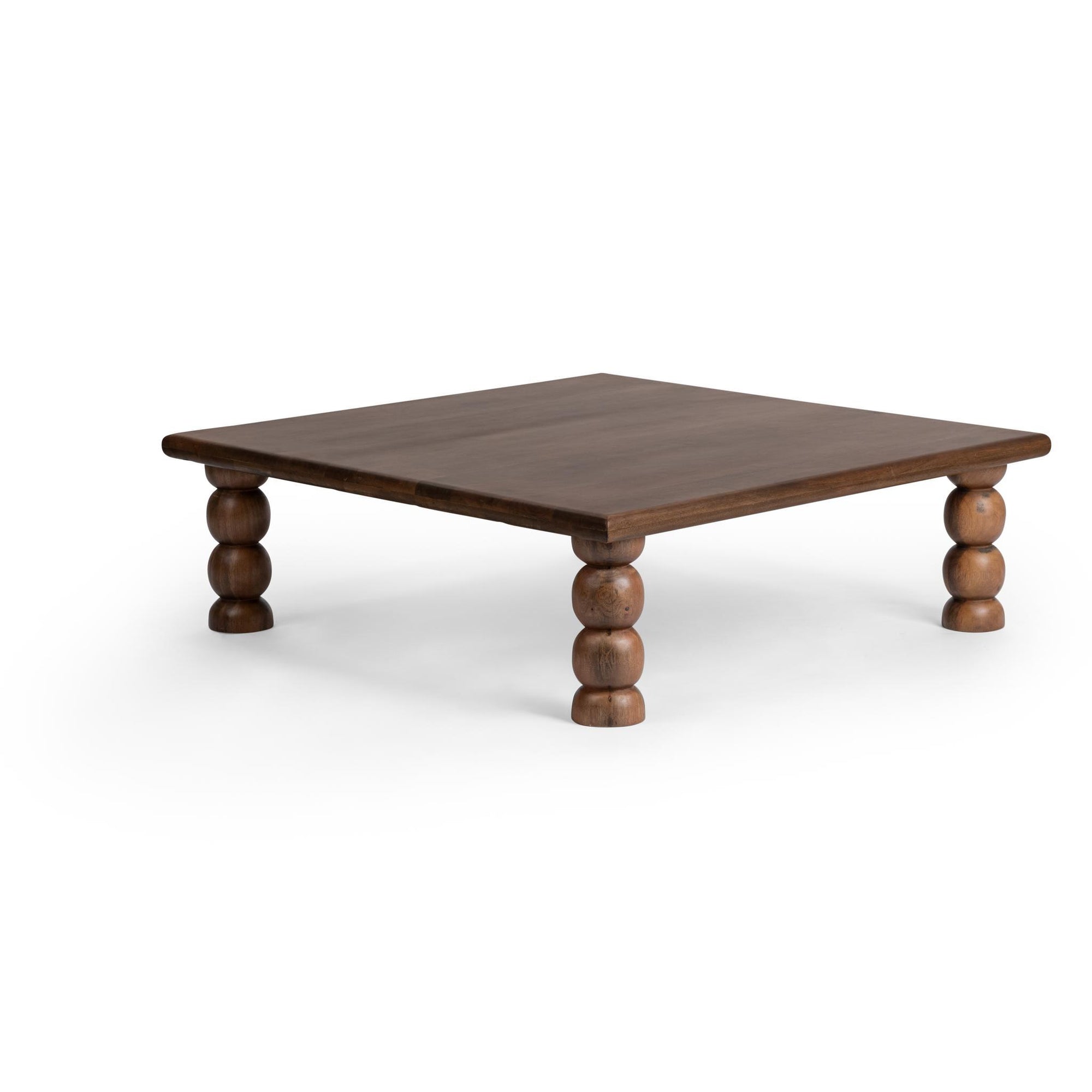 Adir 48" Square Coffee Table - Tundra Brown