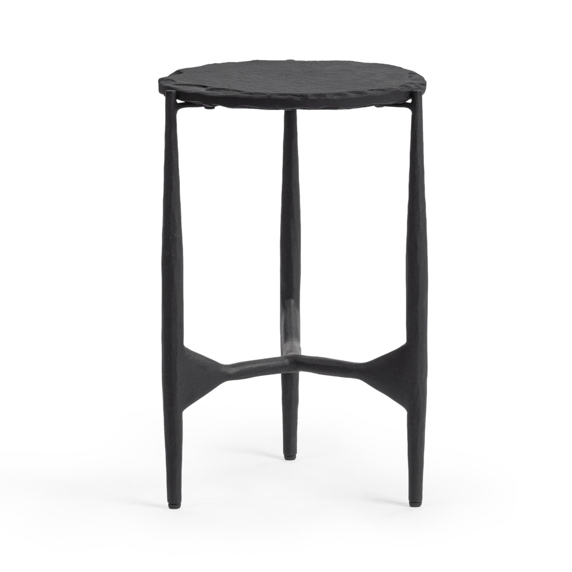 Luka End Table - Charcoal Forge