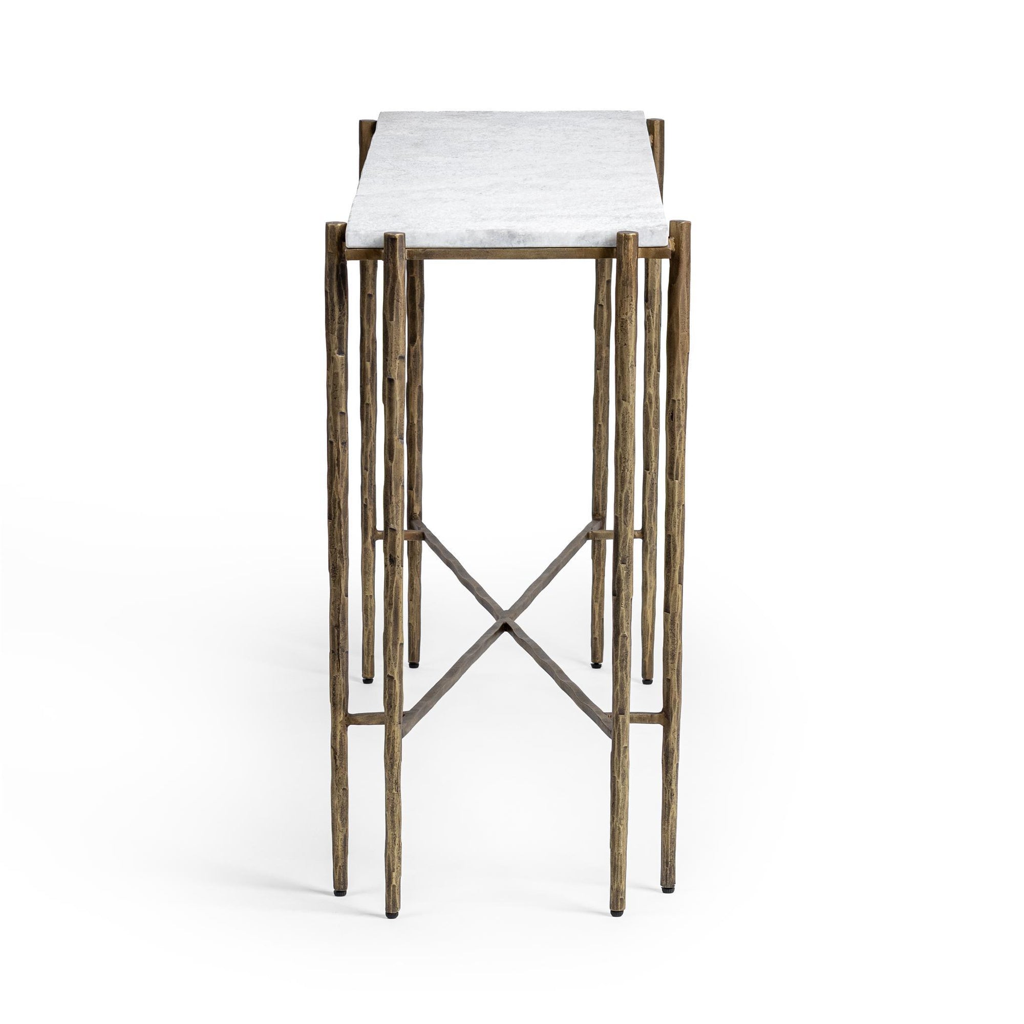 Jasmine Console Table - Moonstone White