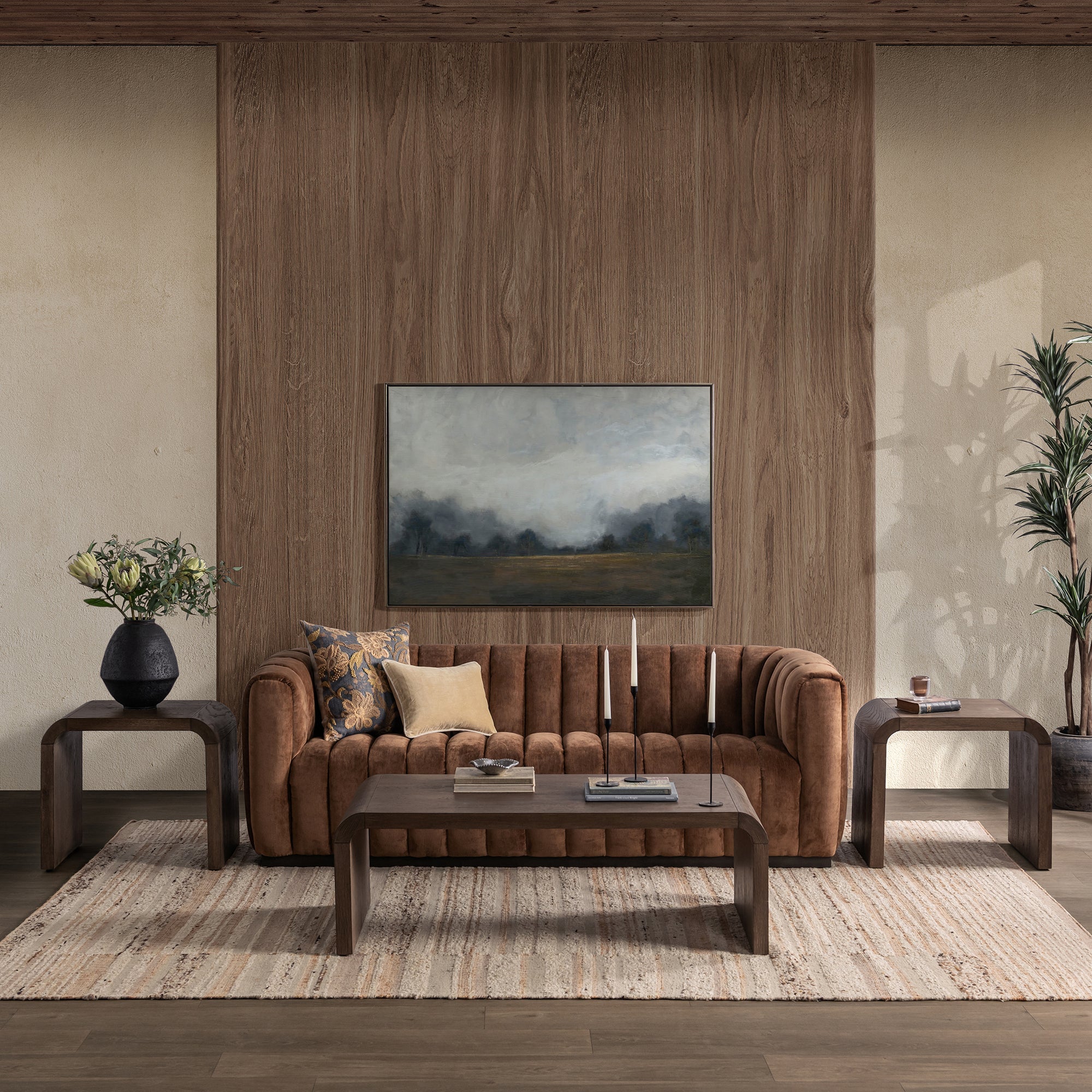 Levine Coffee Table - Walnut Ridge