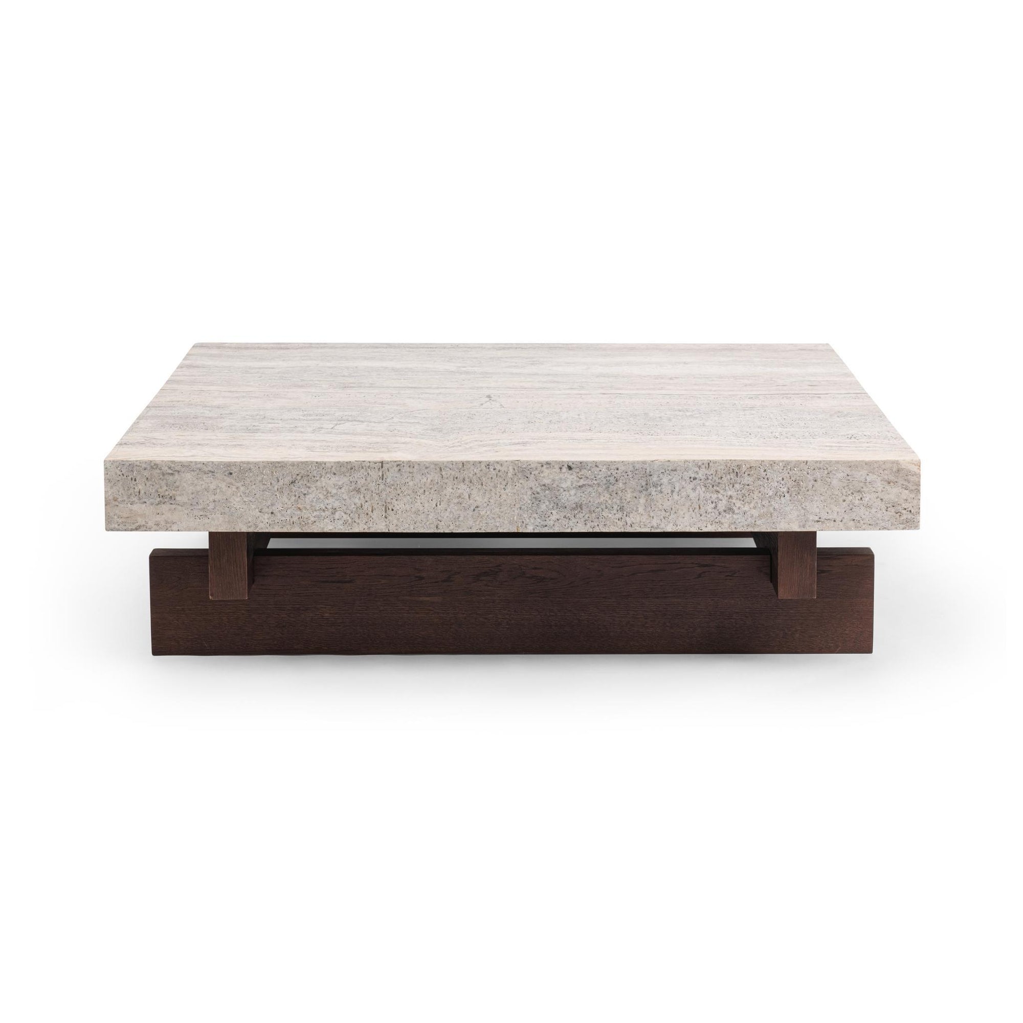 Alysa 54" Square Coffee Table - Riverstone Blend