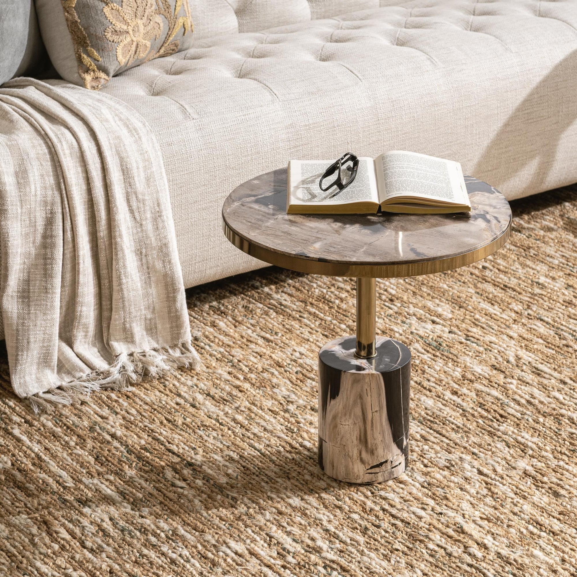 Jordyn Accent Table - Molten Husk