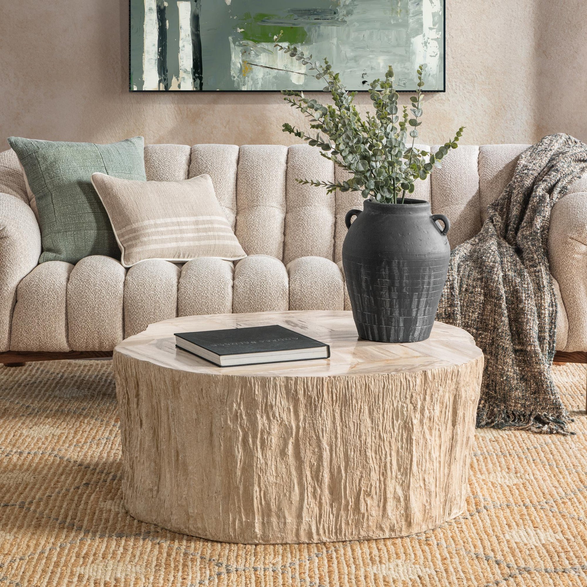 Messi Coffee Table - Coastal Birch