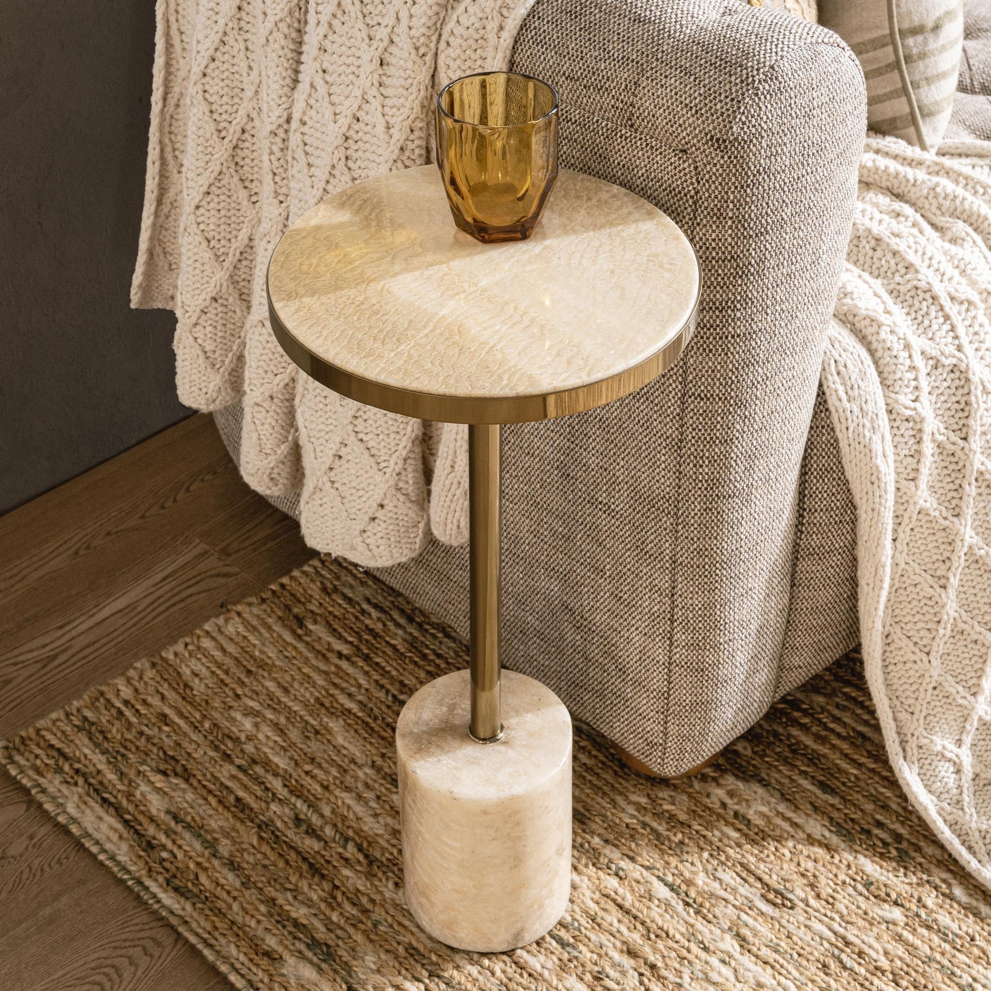 Jordyn Accent Table - Champagne
