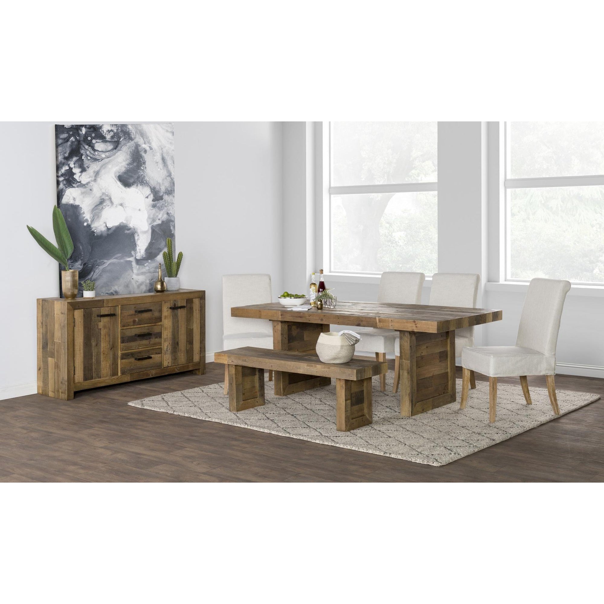 Omni Dining Table - Natural Pine