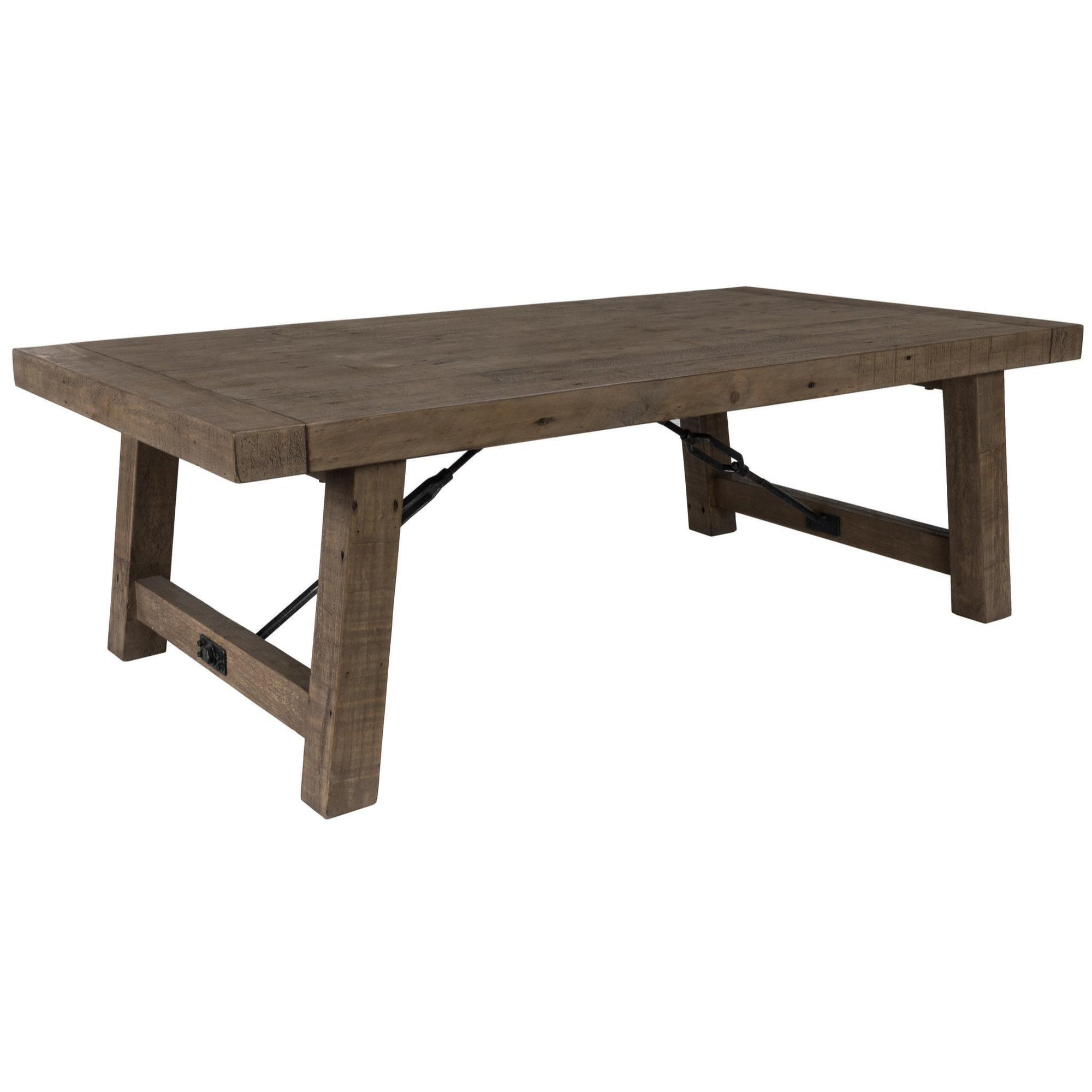 Tuscany 55" Coffee Table - Distressed Brown