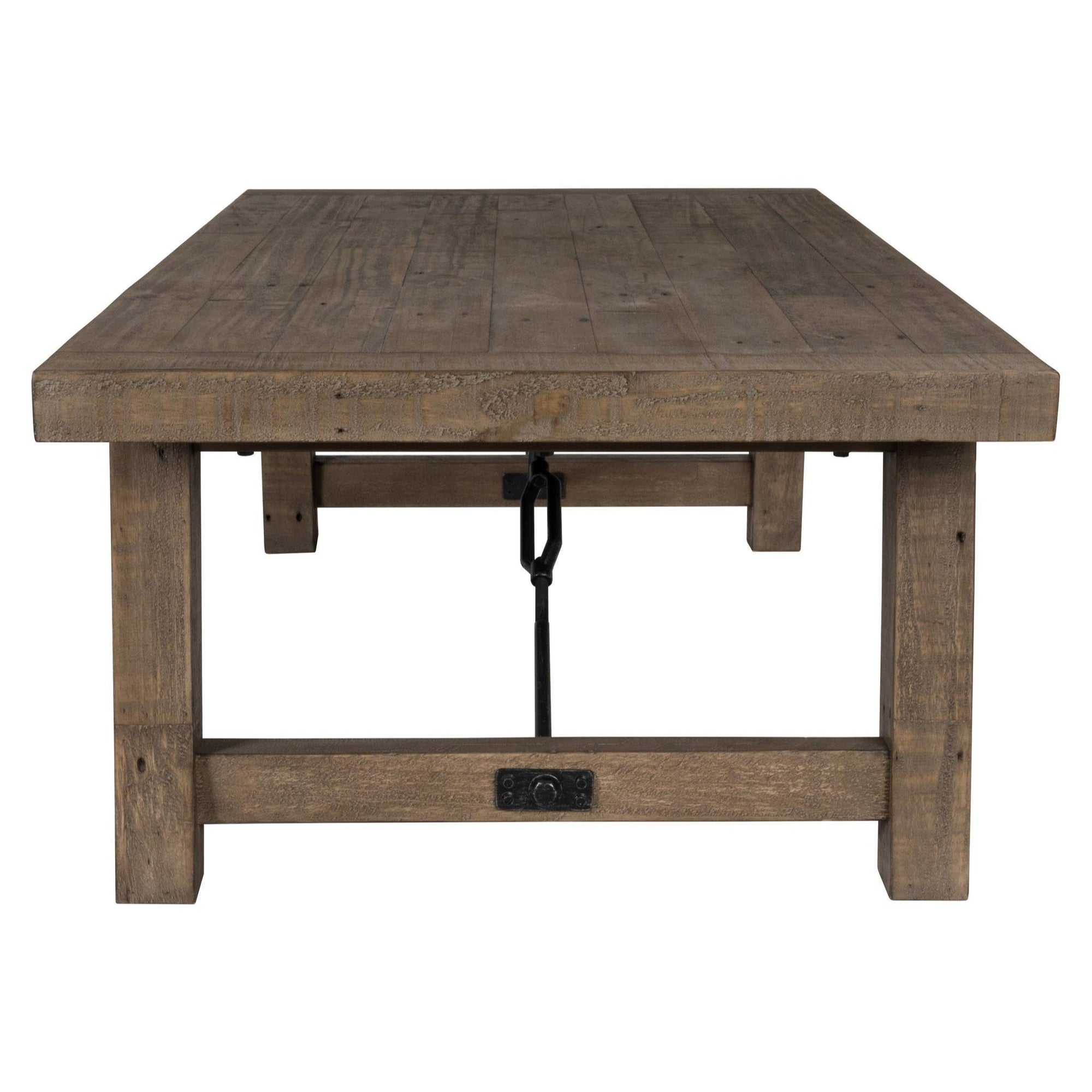 Tuscany 55" Coffee Table - Distressed Brown