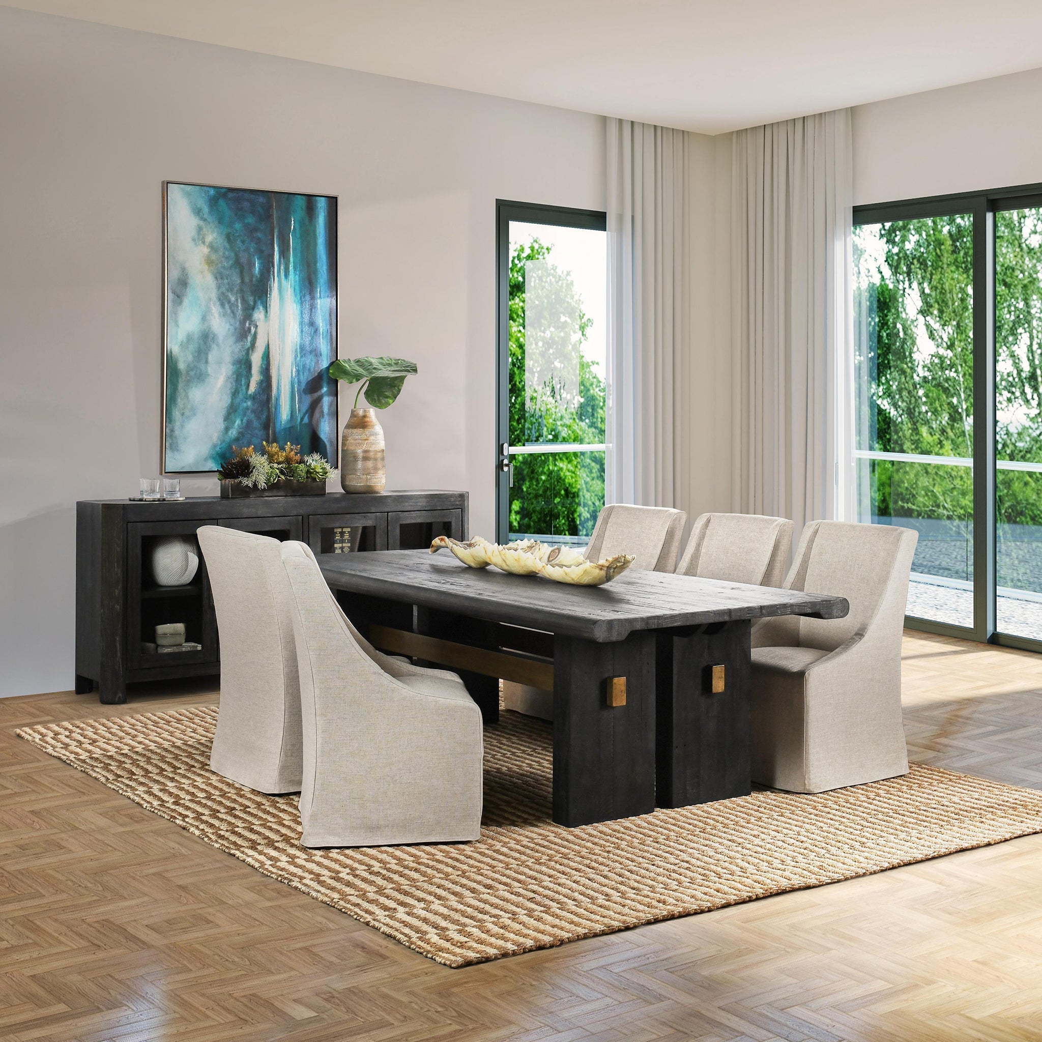 Larson 96" Dining Table Dining Tables Classic Home , Black Friday Sale Classic Home Furniture Sale, Old Bones Co, Mid Century Furniture Sale, Four Hands Furniture, Black Friday Sale Larson 96" Dining Table,Gus Sale, Perigold Larson 96" Dining Table Dining Tables Black Friday Sale , Perigold Sale Larson 96" Dining Table,Larson 96" Dining Table Lulu and Georgia, Burke Decor Sale Larson 96" Dining Table, www.oldbonesco.com