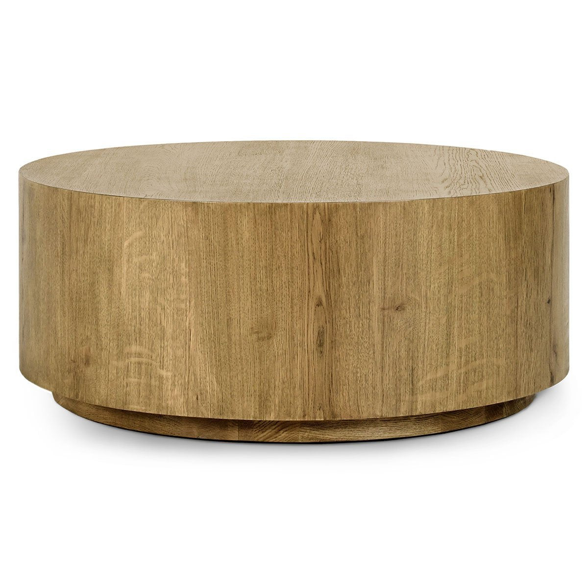 Layne Round Coffee Table with Casters