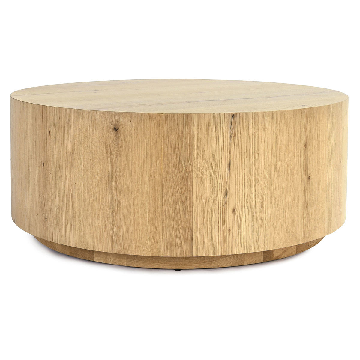 Layne Round Coffee Table with Casters