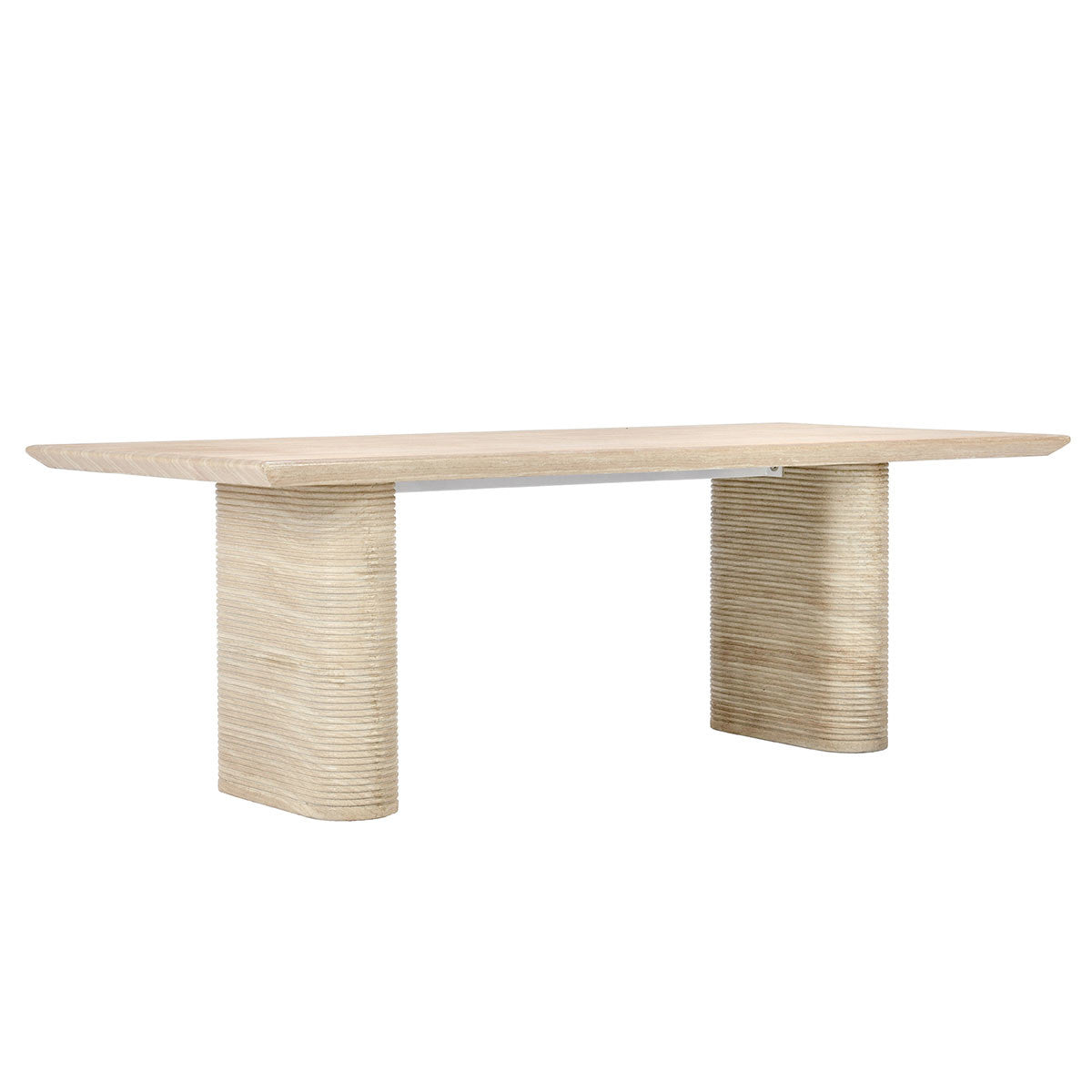 Aiden Outdoor Dining Table - Beige