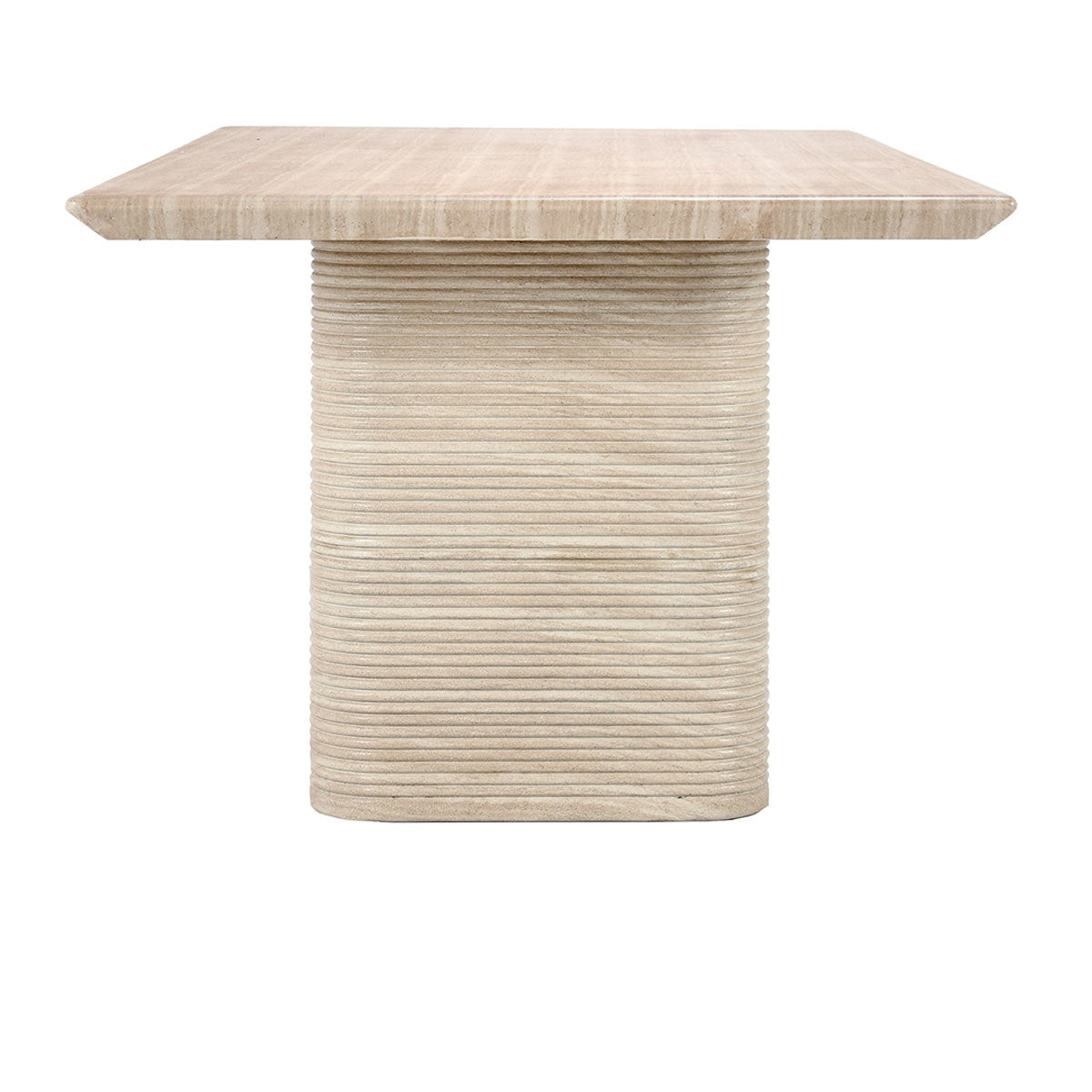 Aiden Outdoor Dining Table - Beige