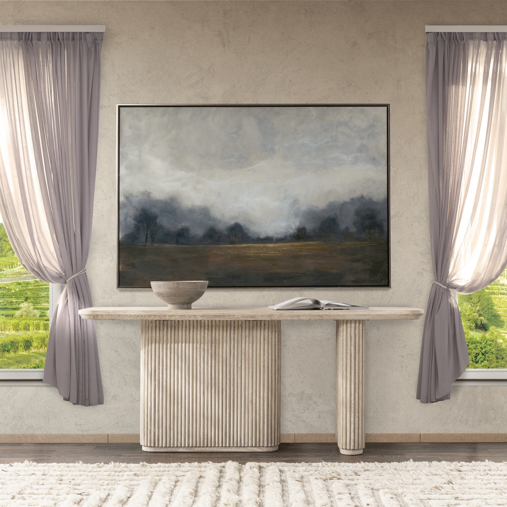 Vander Rectangle Console Table