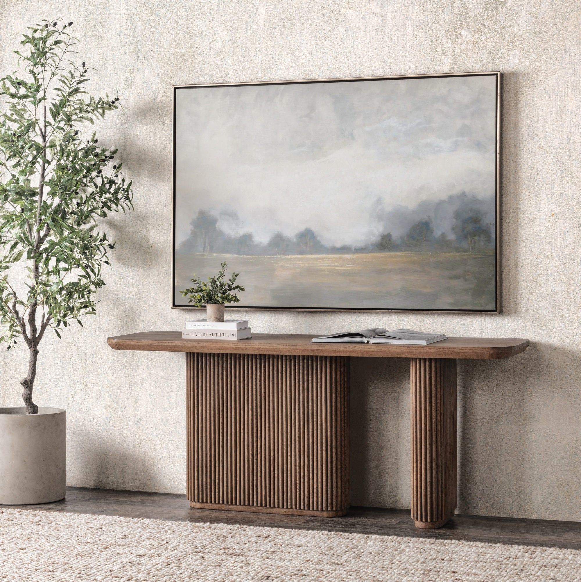 Vander Rectangle Console Table