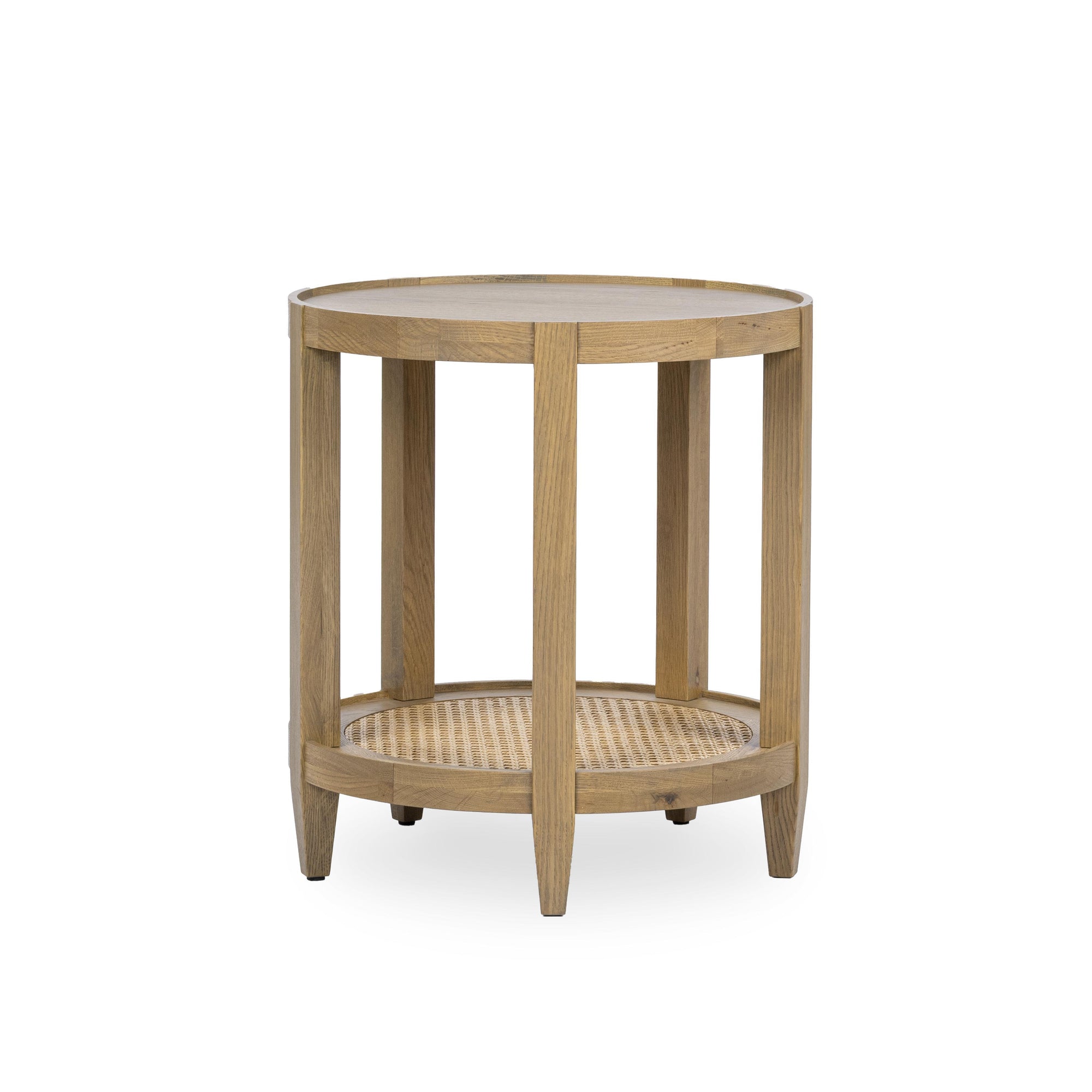 Devin End Table - Khaki Mist