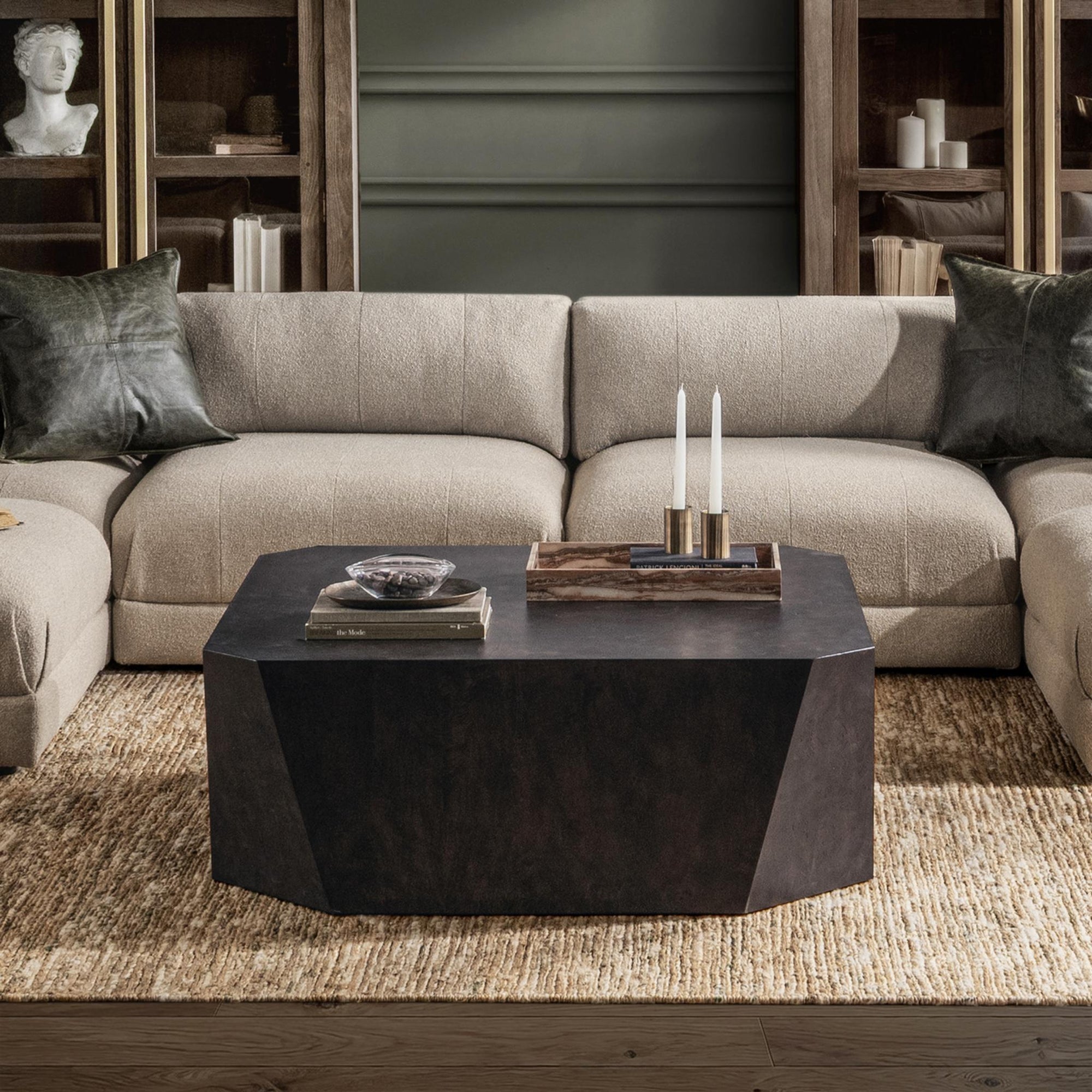 Avena 42" Square Coffee Table