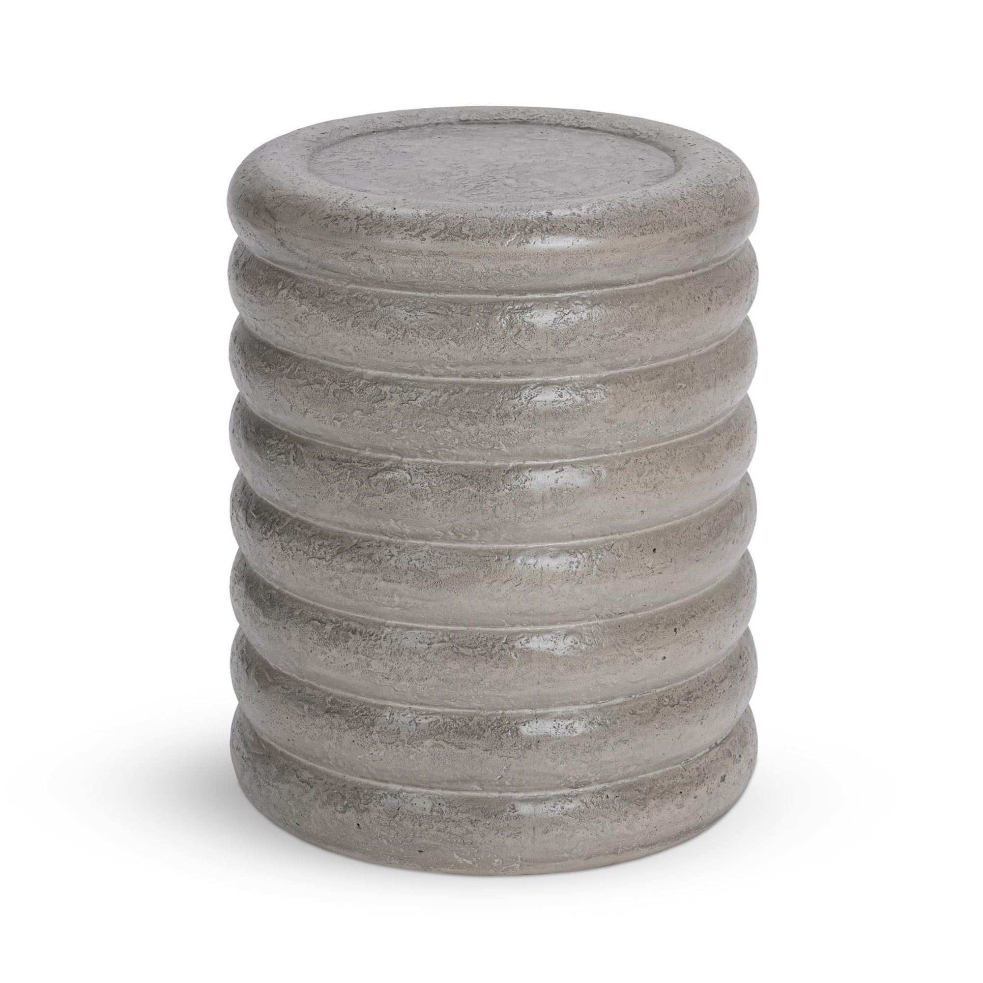 Reva Outdoor End Table - Athena Gray