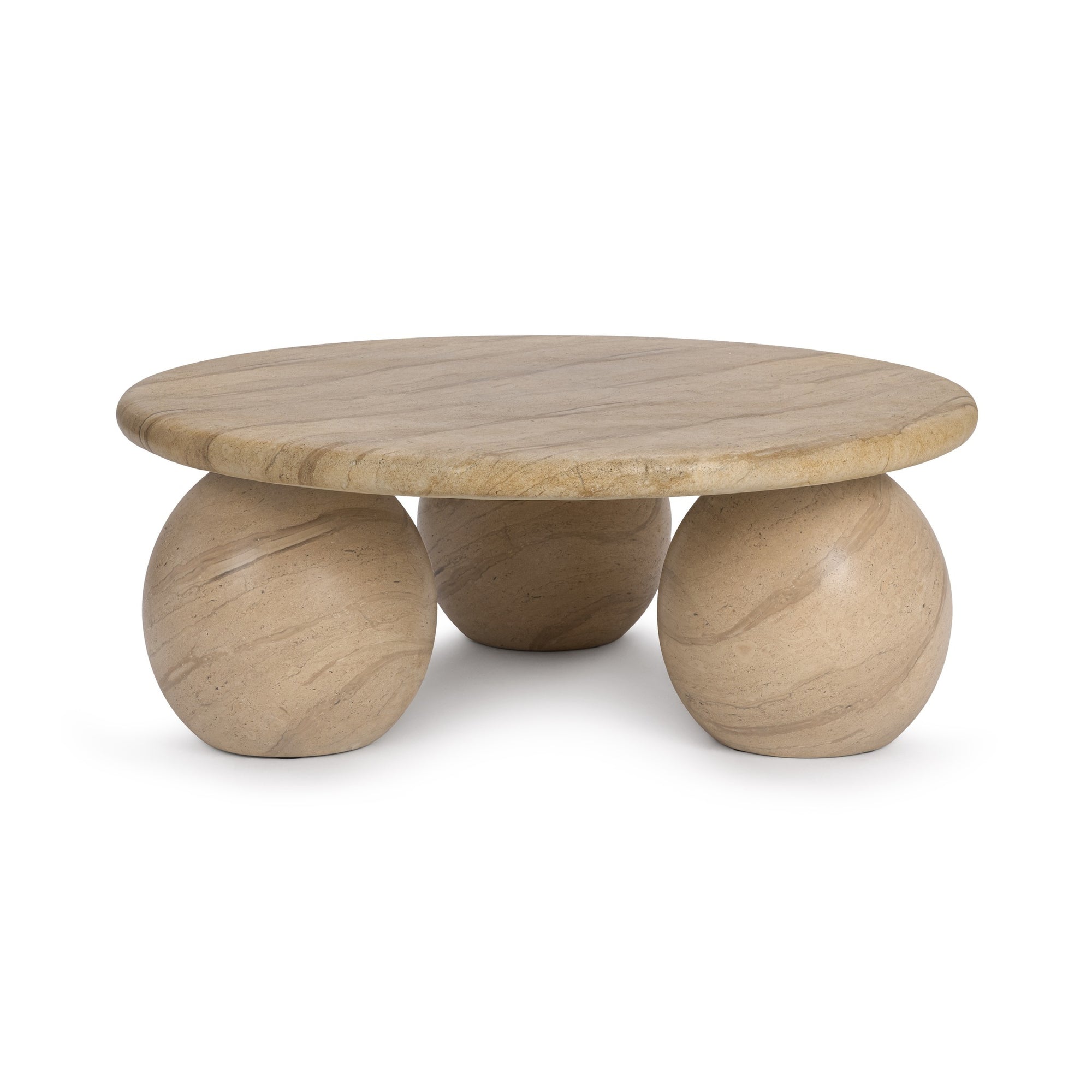 Elaria Outdoor Coffee Table - Warm Sandstone