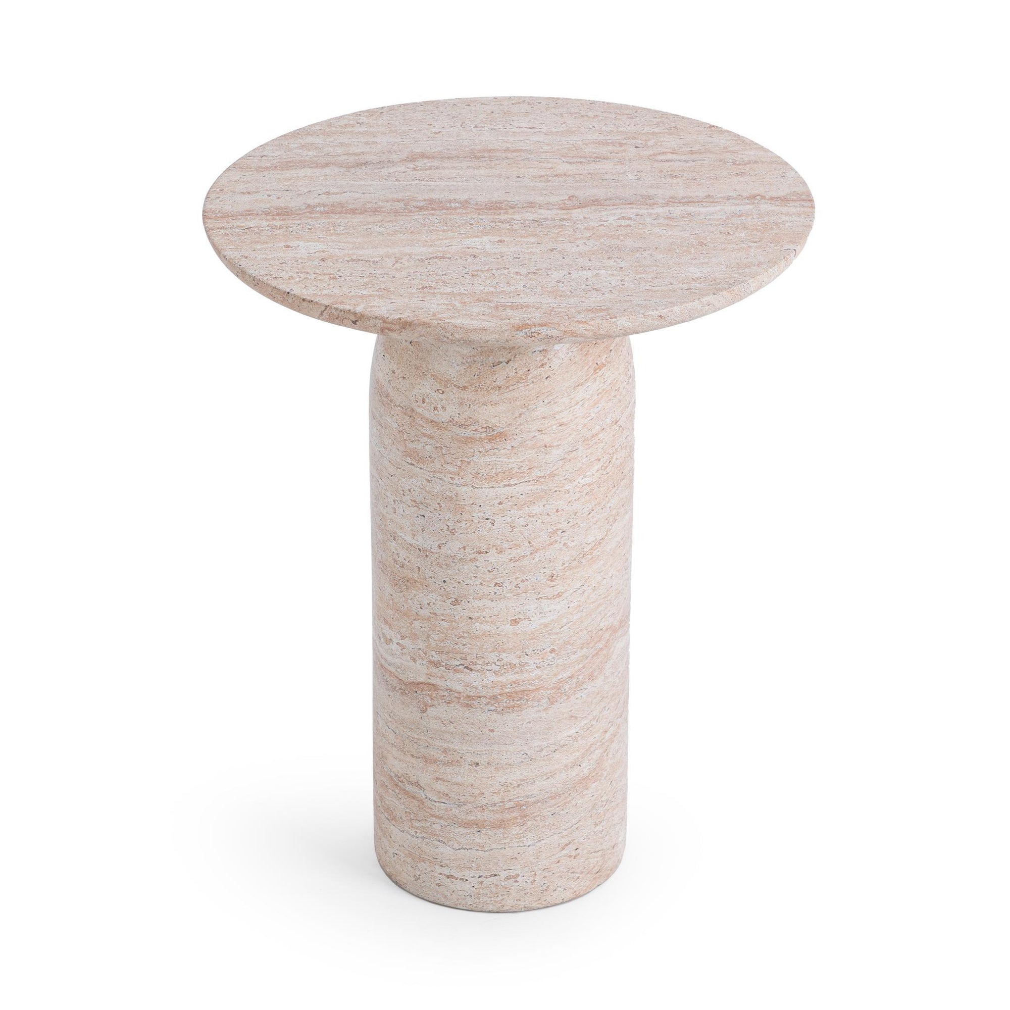 Sana Outdoor End Table - Capri Limestone