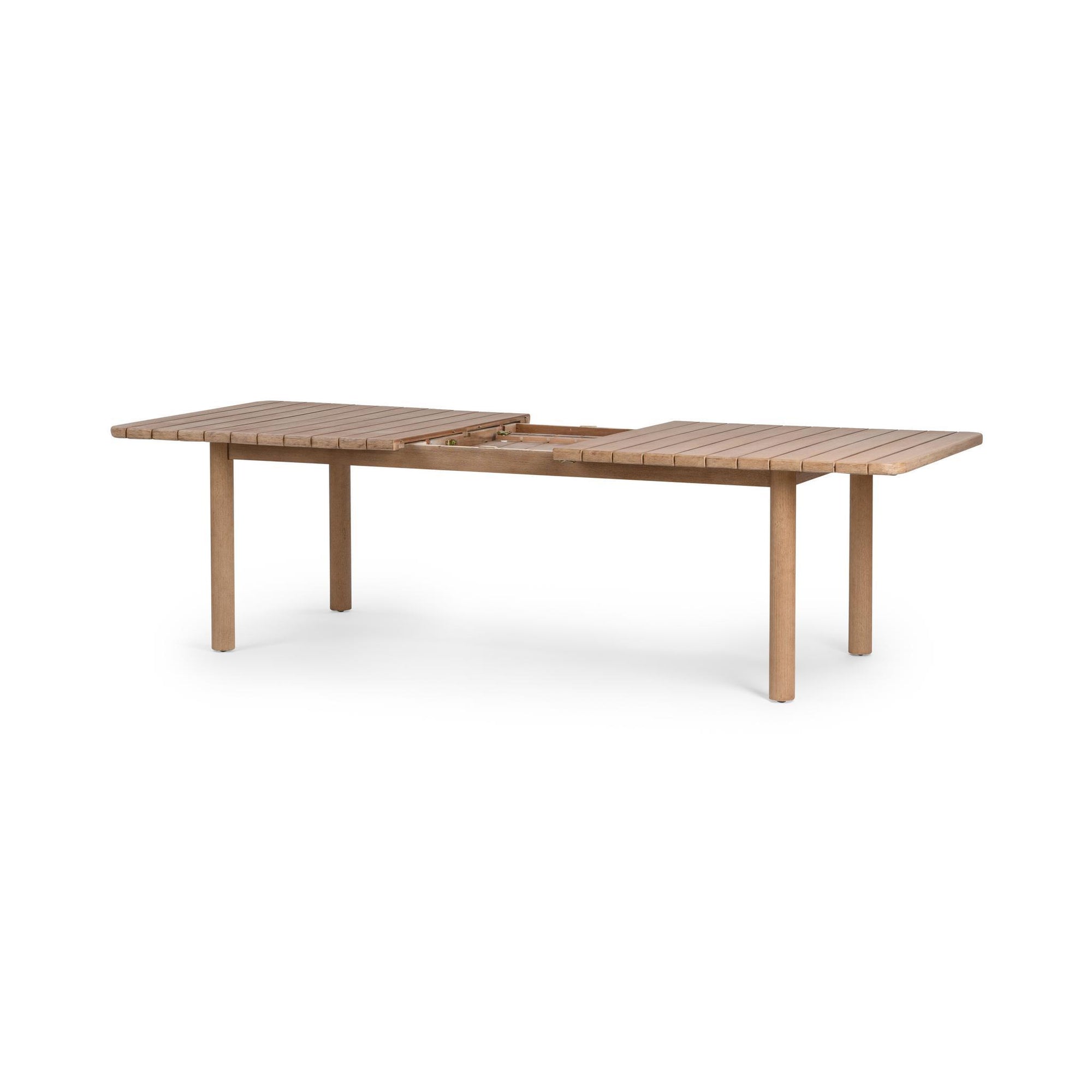 Dawson Outdoor 87"-107" Extendable Dining Table - Butterscotch