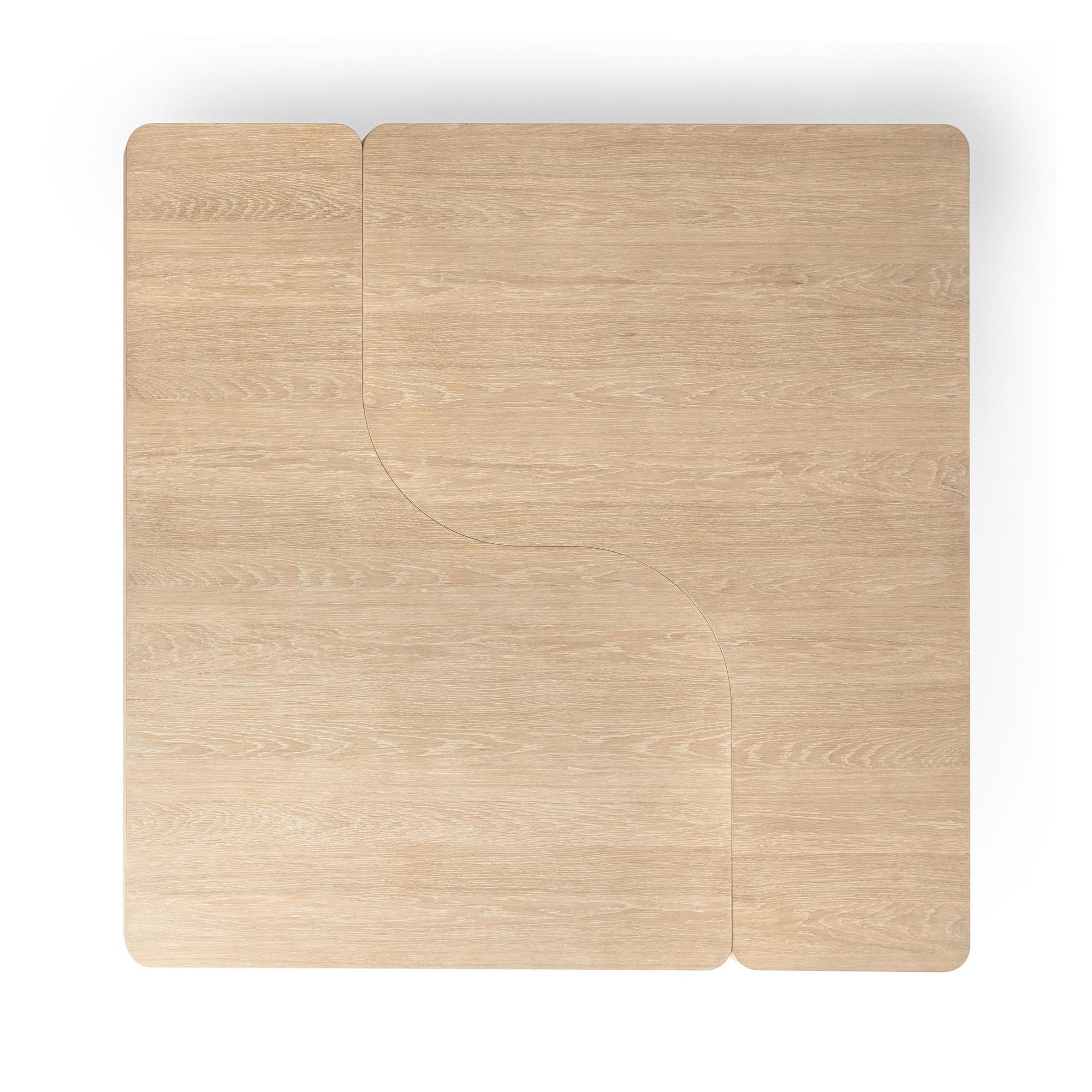 Melina 63" 2 Piece Coffee Table - Coastal Drift