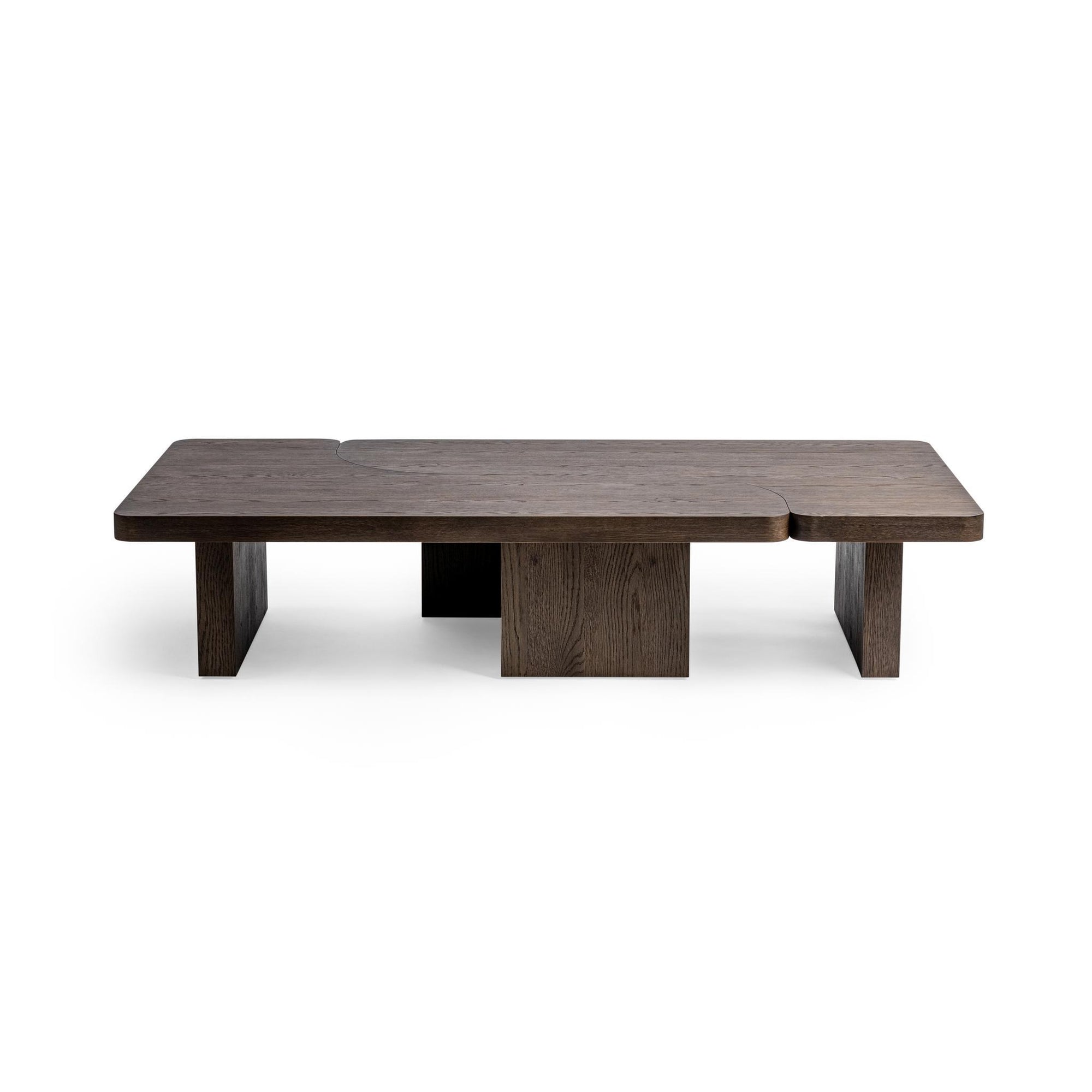 Melina 71" 2 Piece Coffee Table - Havanna Brown