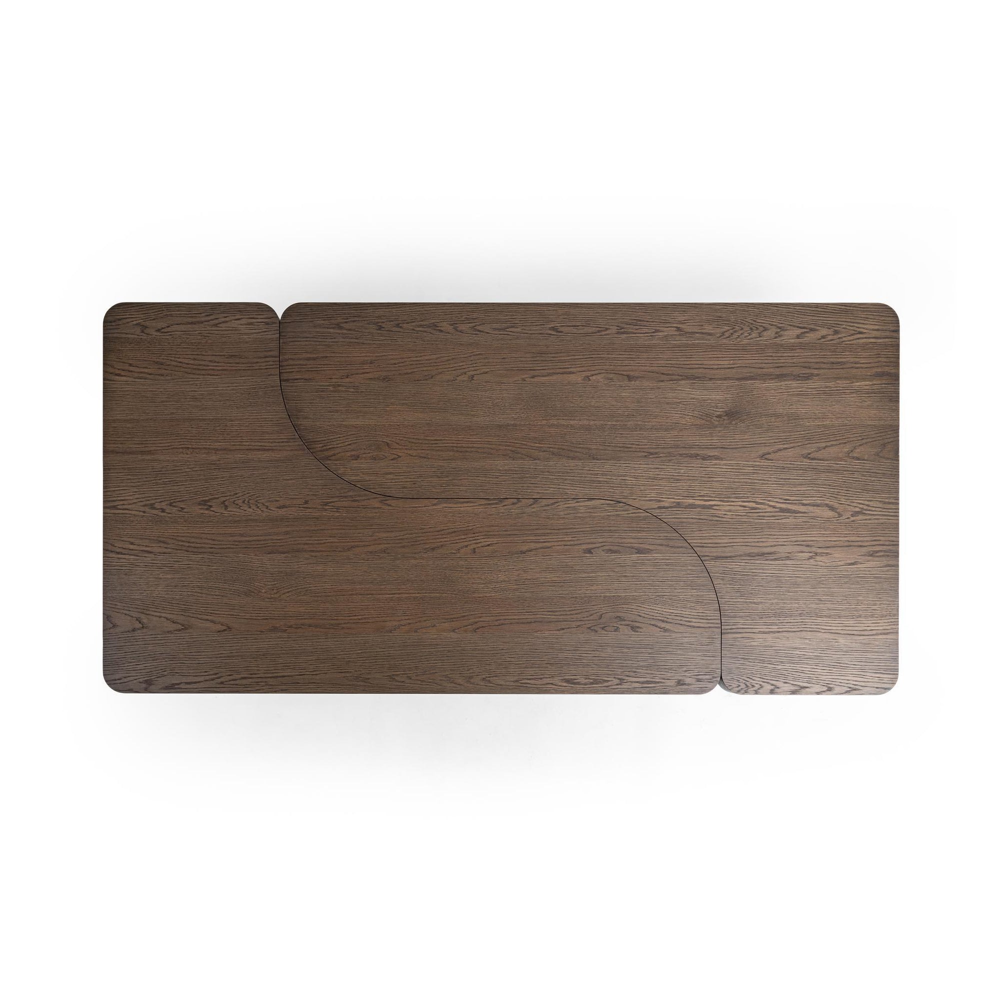 Melina 71" 2 Piece Coffee Table - Havanna Brown