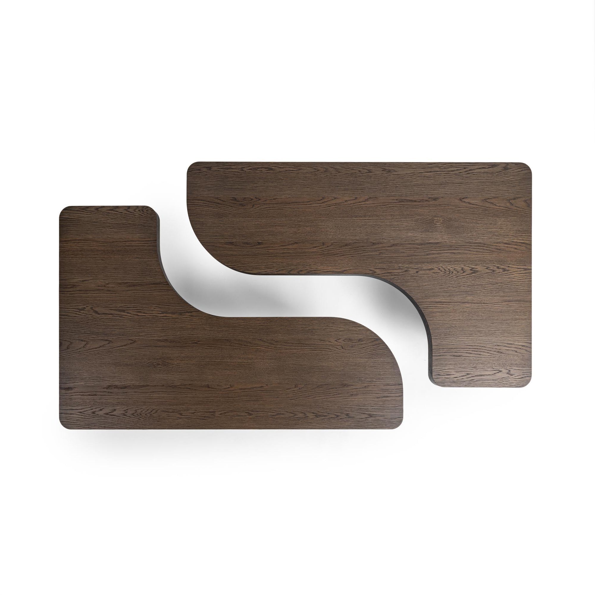 Melina 71" 2 Piece Coffee Table - Havanna Brown