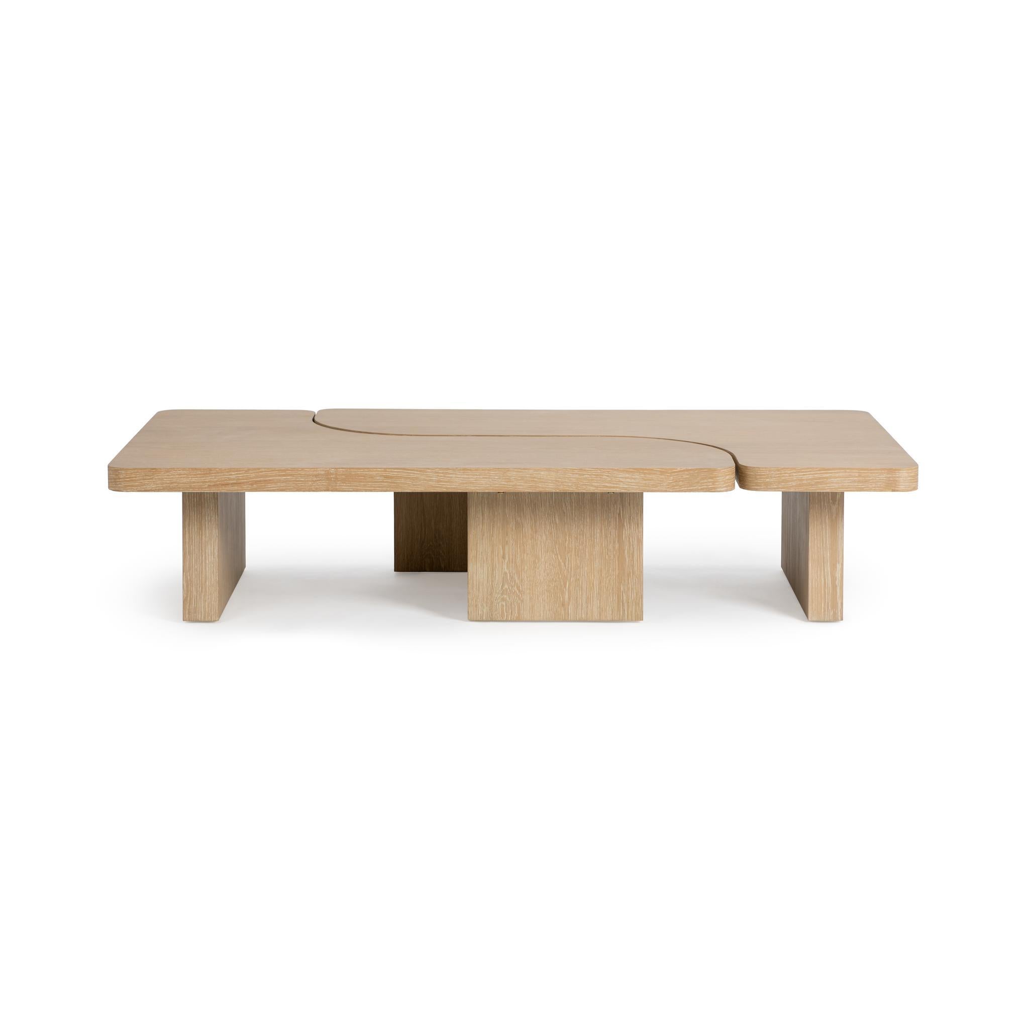 Melina 71" 2 Piece Coffee Table