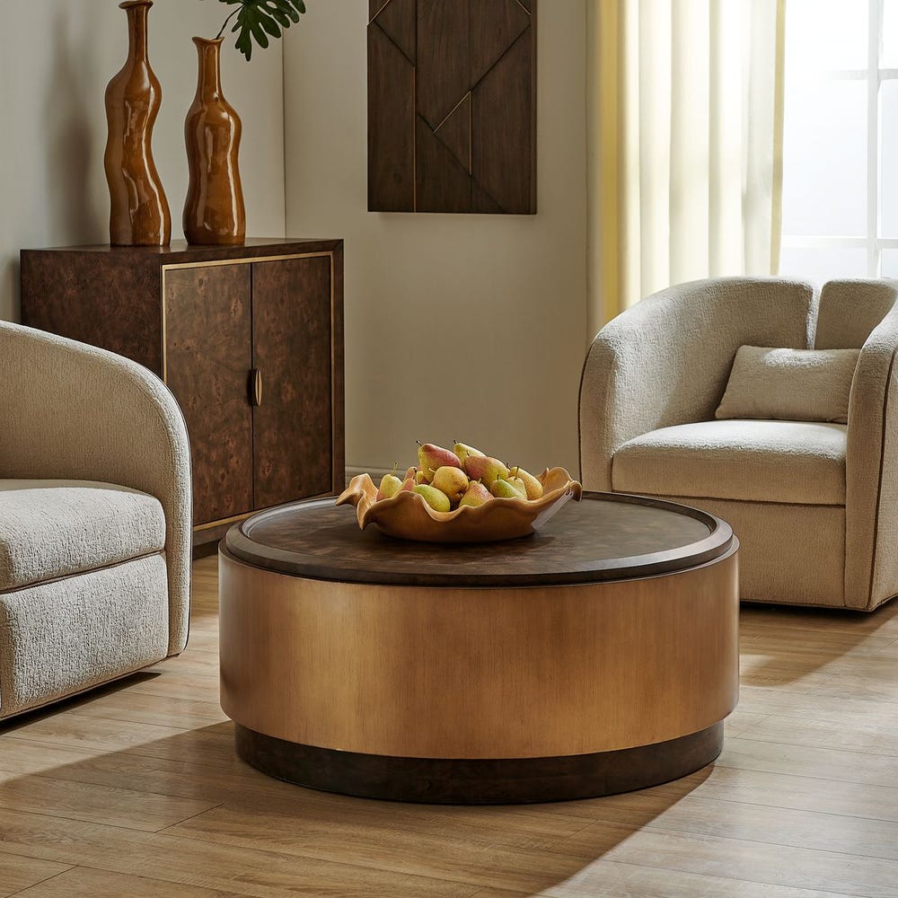 Uttermost Parrish Round Coffee Table