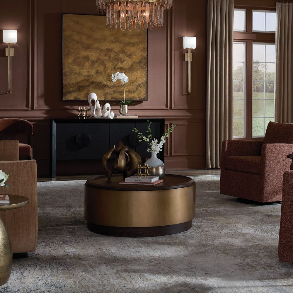 Uttermost Parrish Round Coffee Table