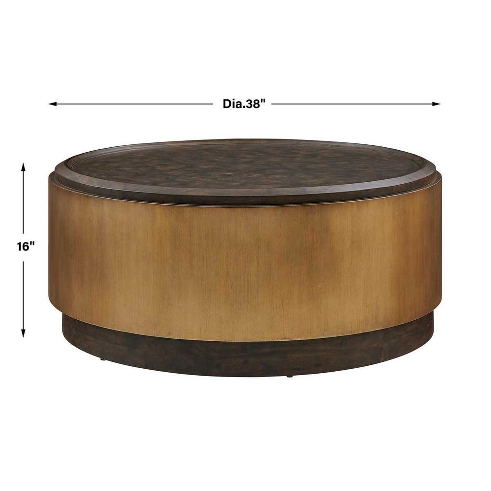 Uttermost Parrish Round Coffee Table