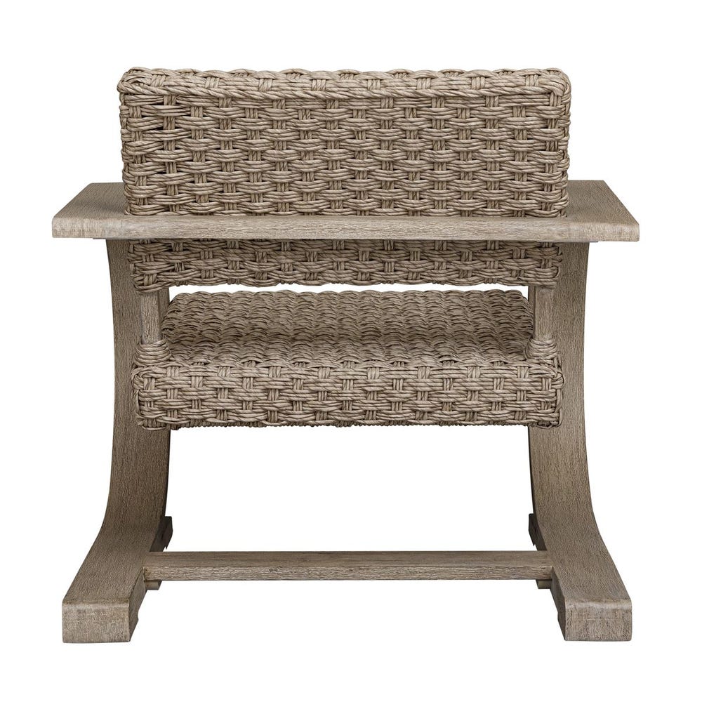 Uttermost Rehema Outdoor Wicker Lounge Chair