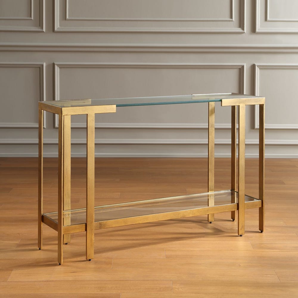 Uttermost Kendrick Glass Console Table