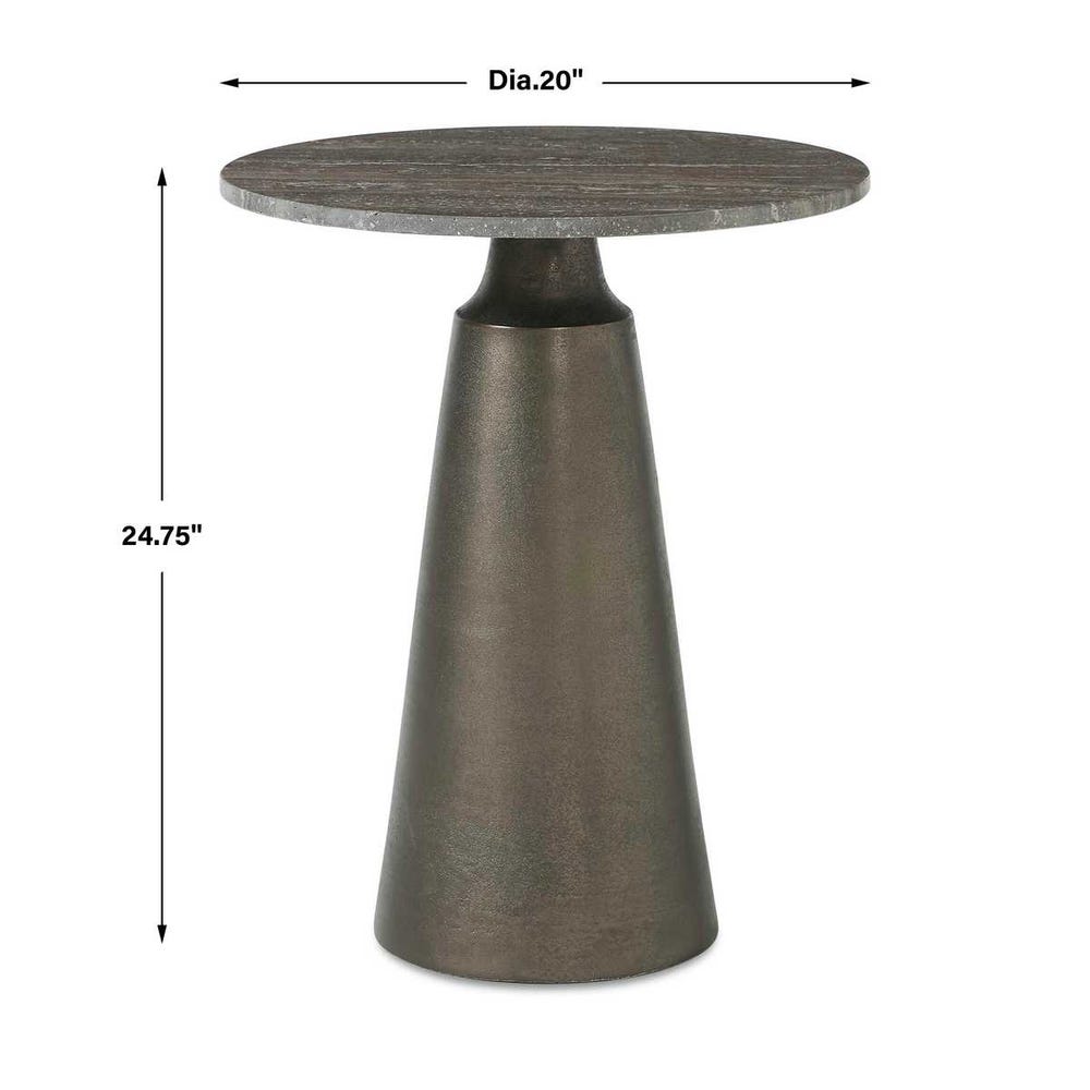 Uttermost Midsummer Indoor-Outdoor Bronze Accent Table