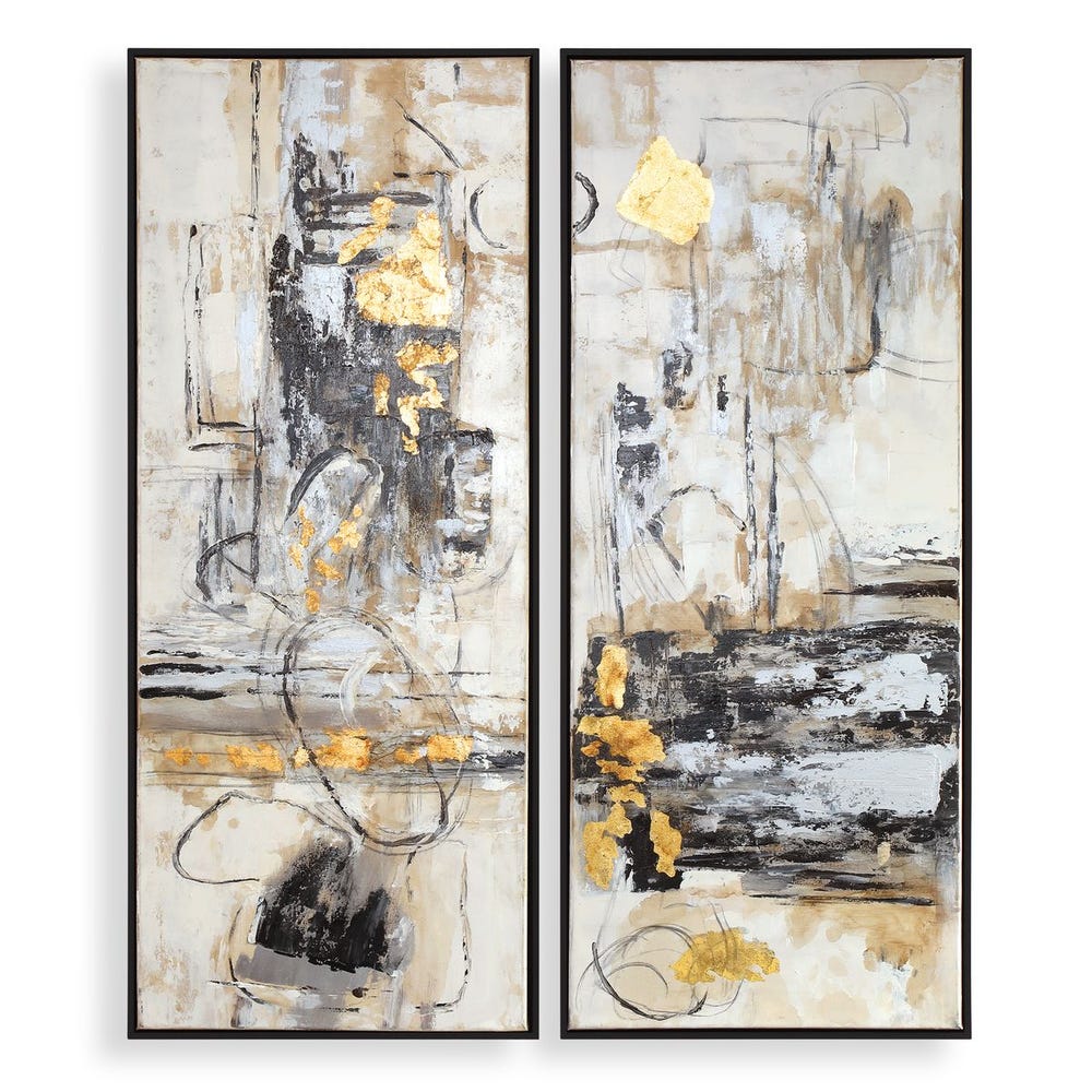 Uttermost Life Scenes Abstract Art - Set of 2
