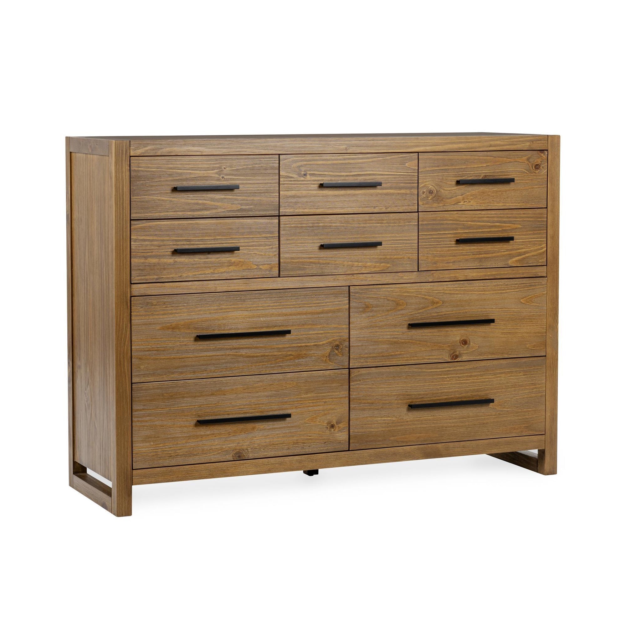 Fenmore 10 Drawer Dresser - Honey