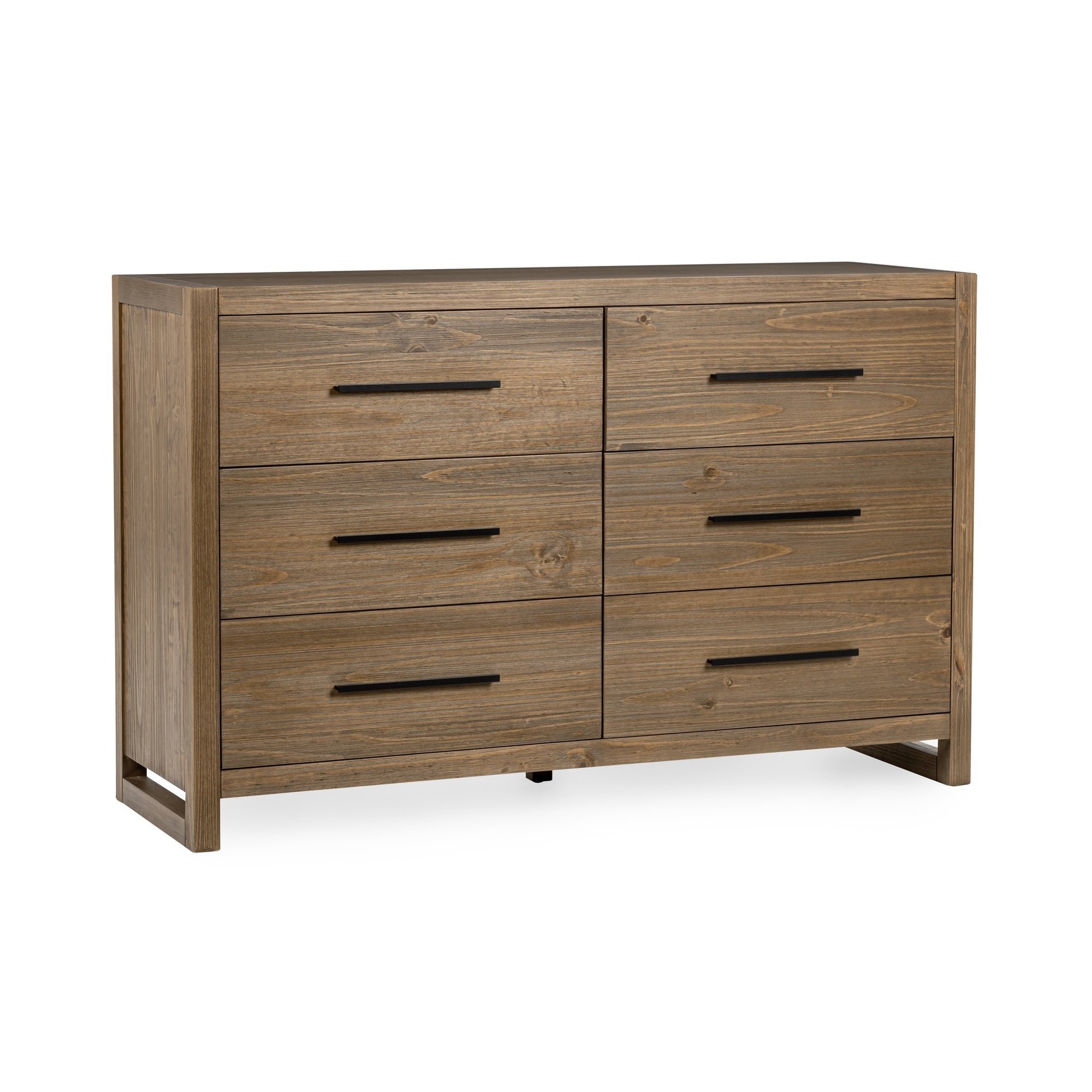 Fenmore 6 Drawer Dresser - Honey
