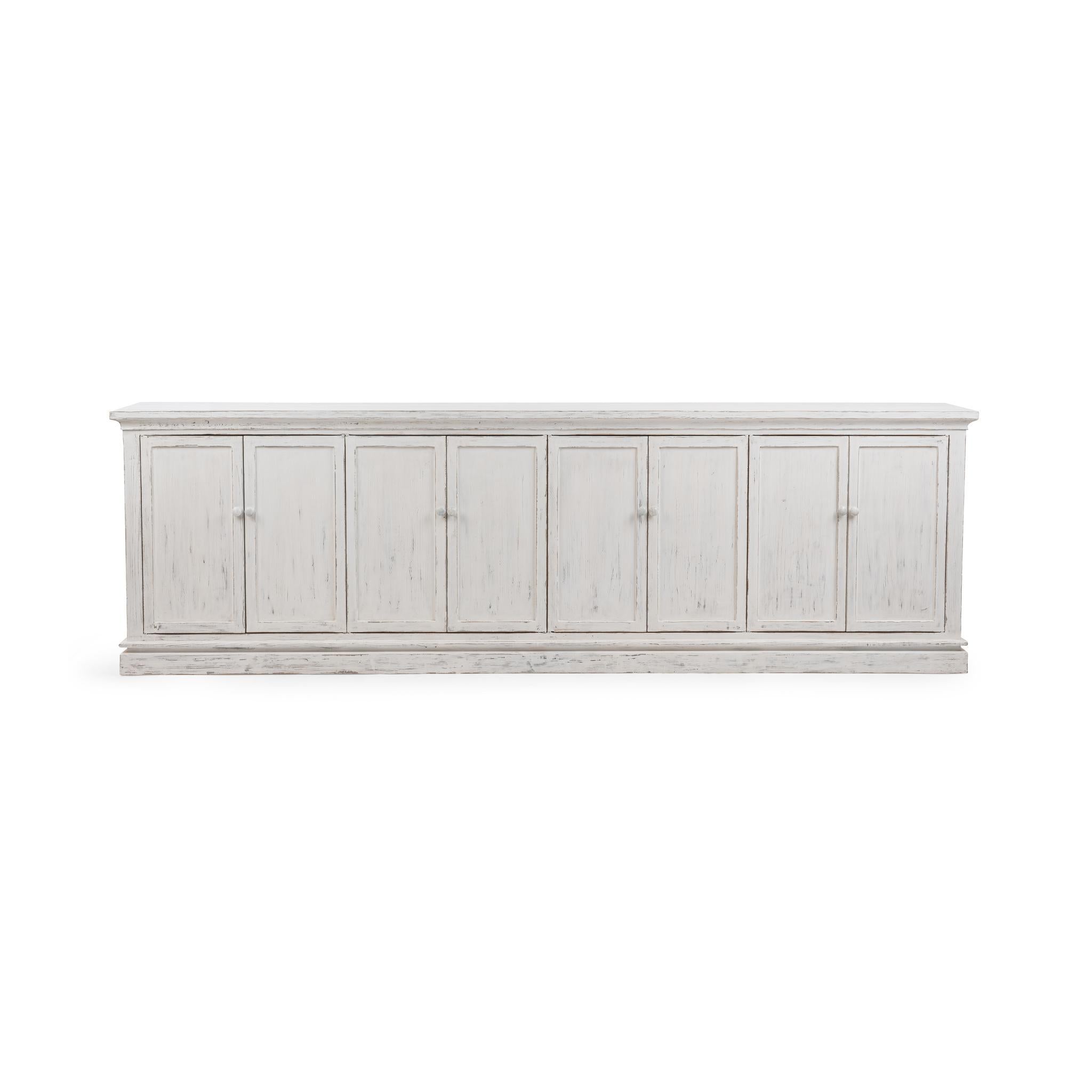 Elmer 8 Door Cabinet - Shorline Wash