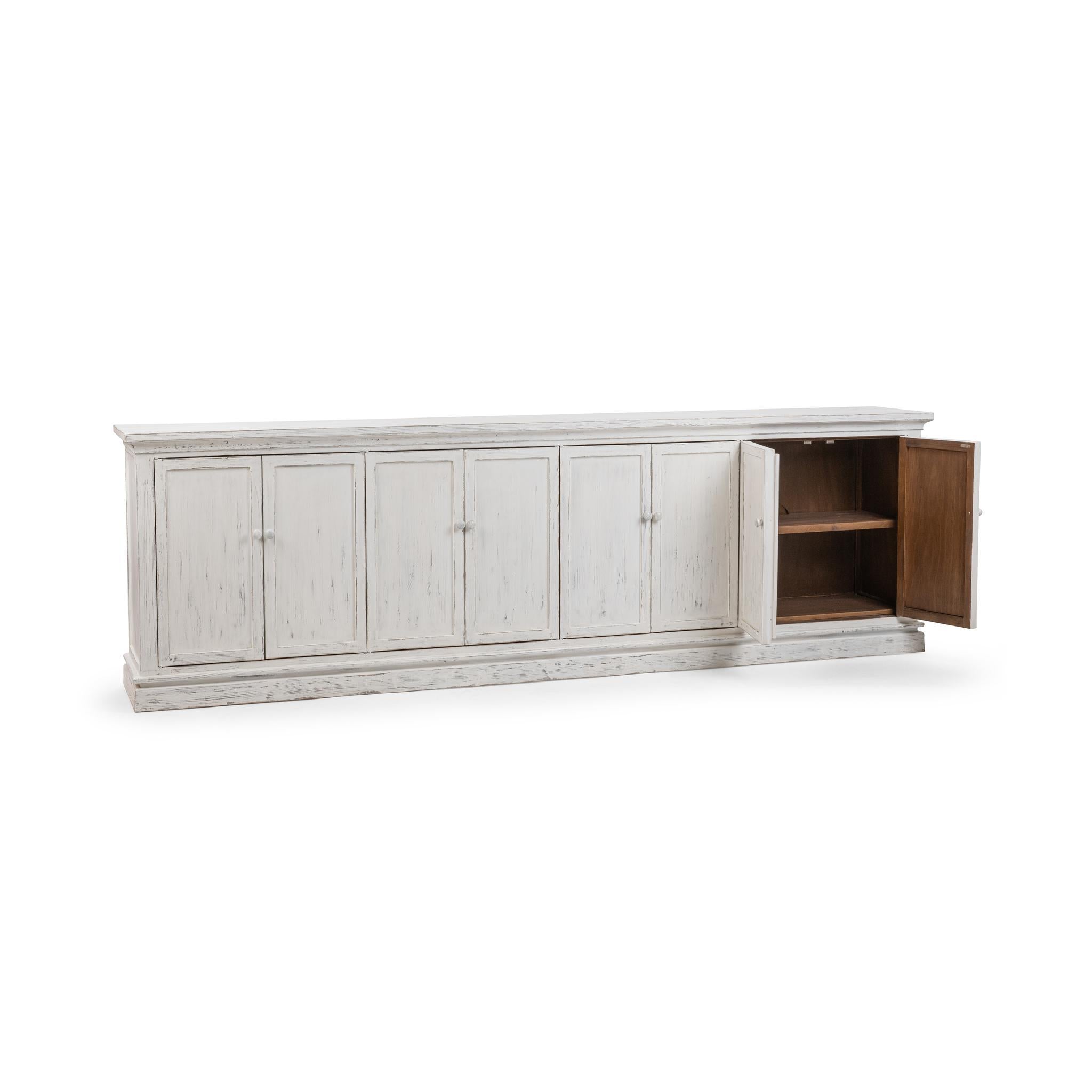 Elmer 8 Door Cabinet - Shorline Wash