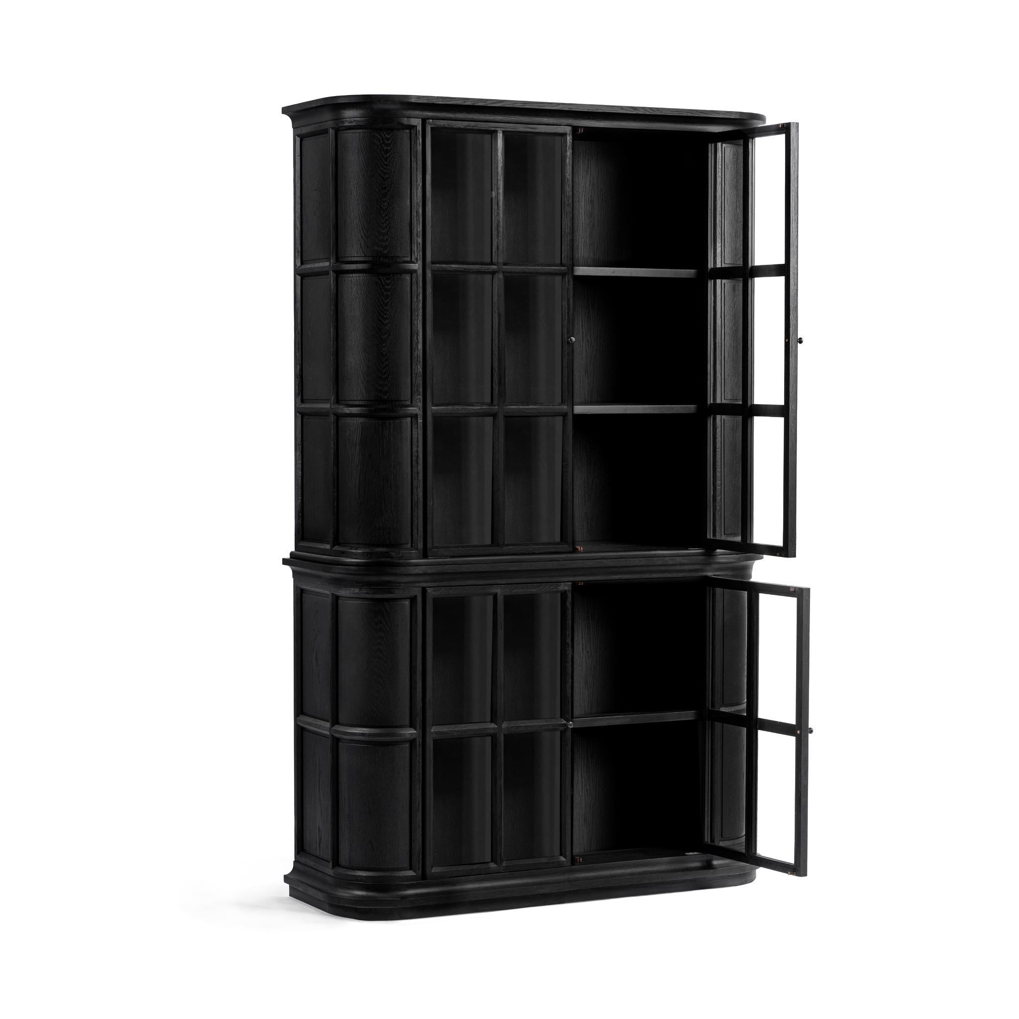 Carson Display Cabinet - Loft Black