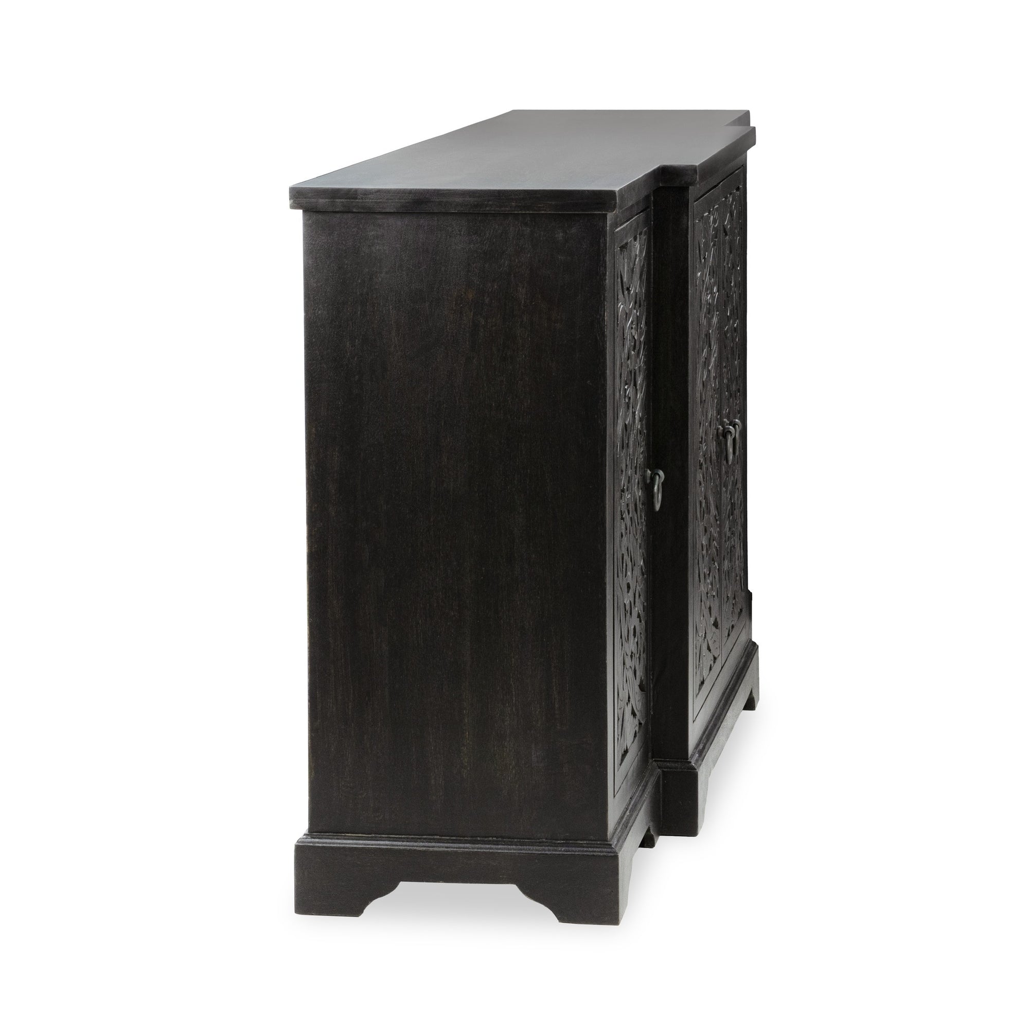 Harmony Mango Wood Breakfront 4Dr Cabinet