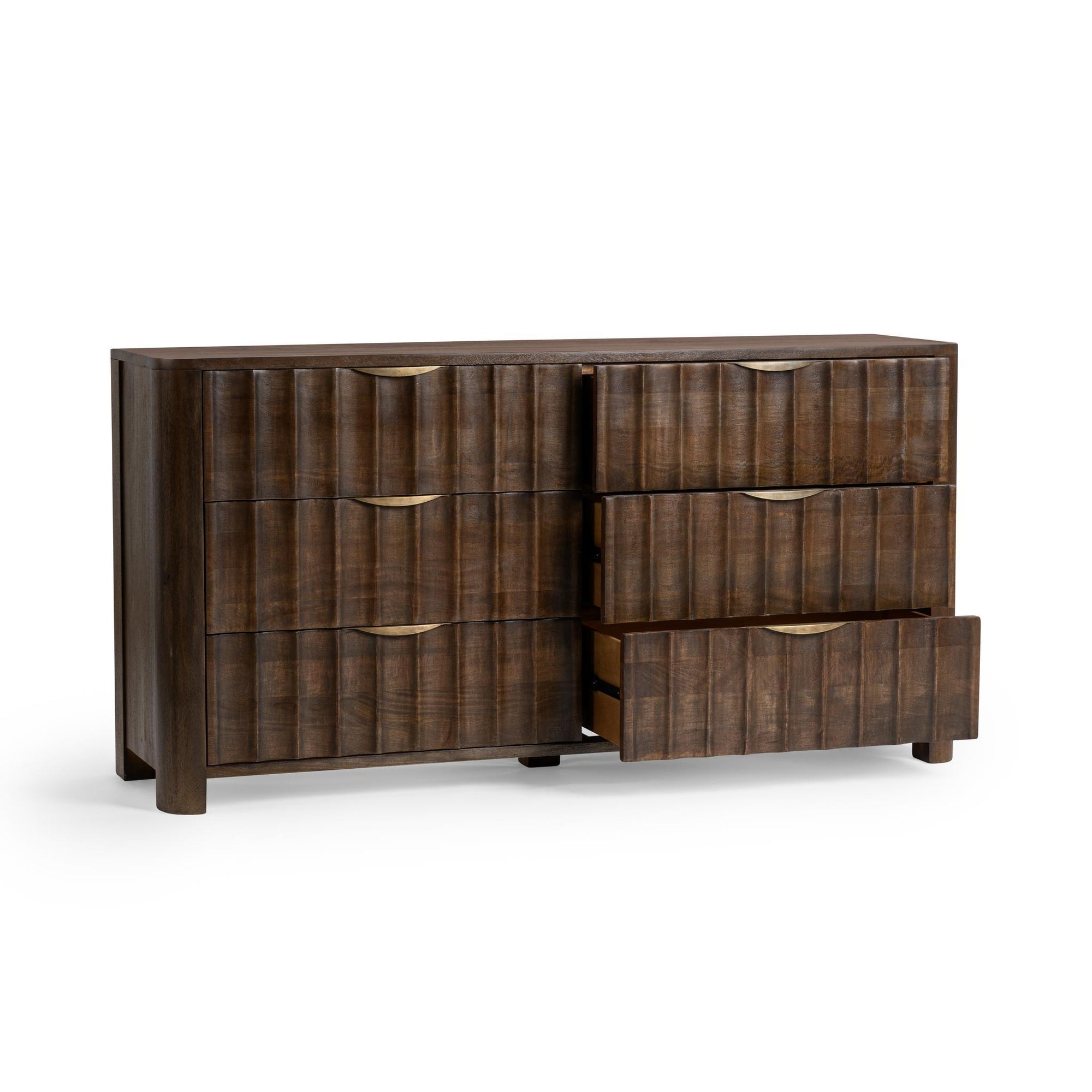 Baylee 6 Drawer Dresser - Cocoa Brown